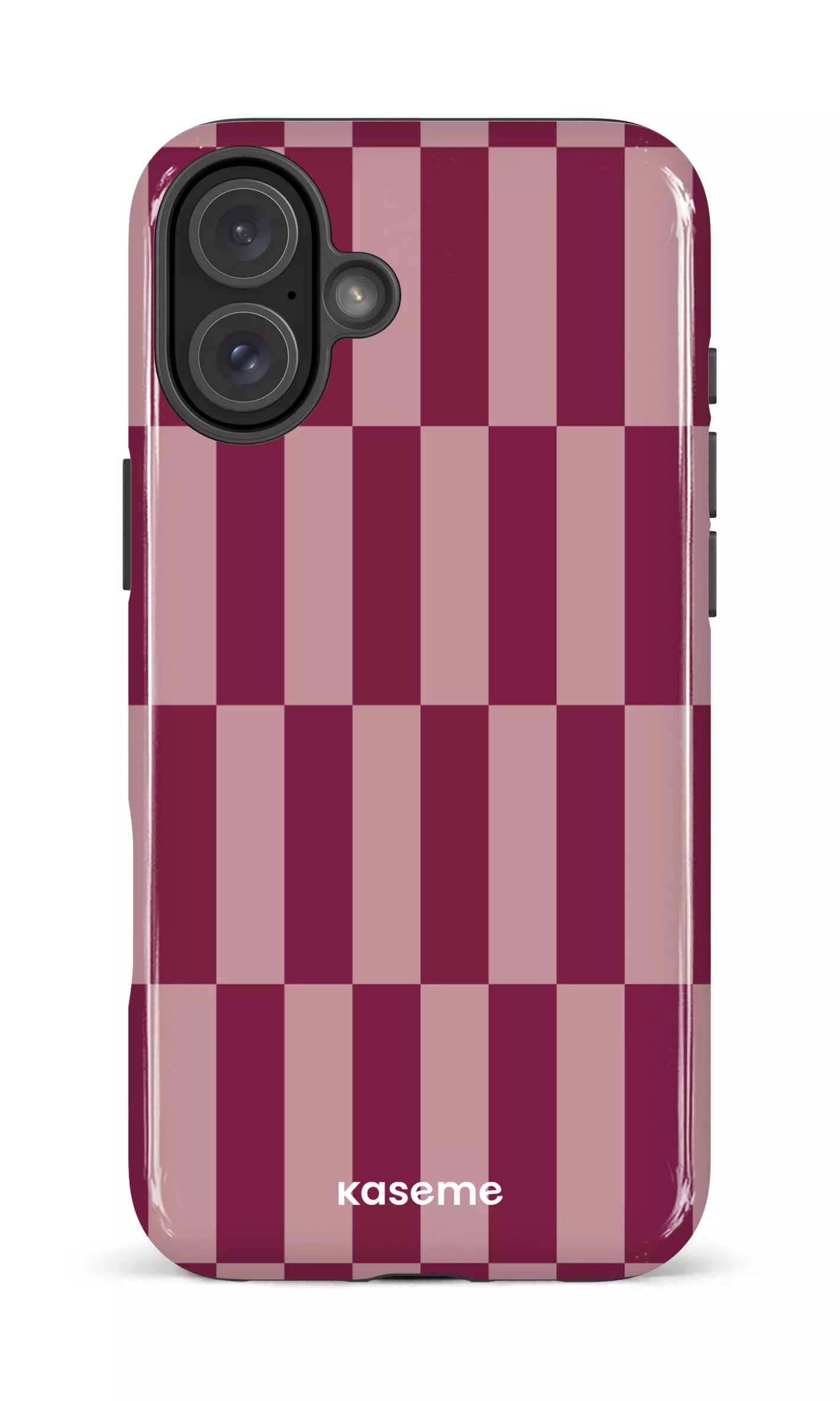 iPhone 16 Plus Impact Case Structured Burgundy -