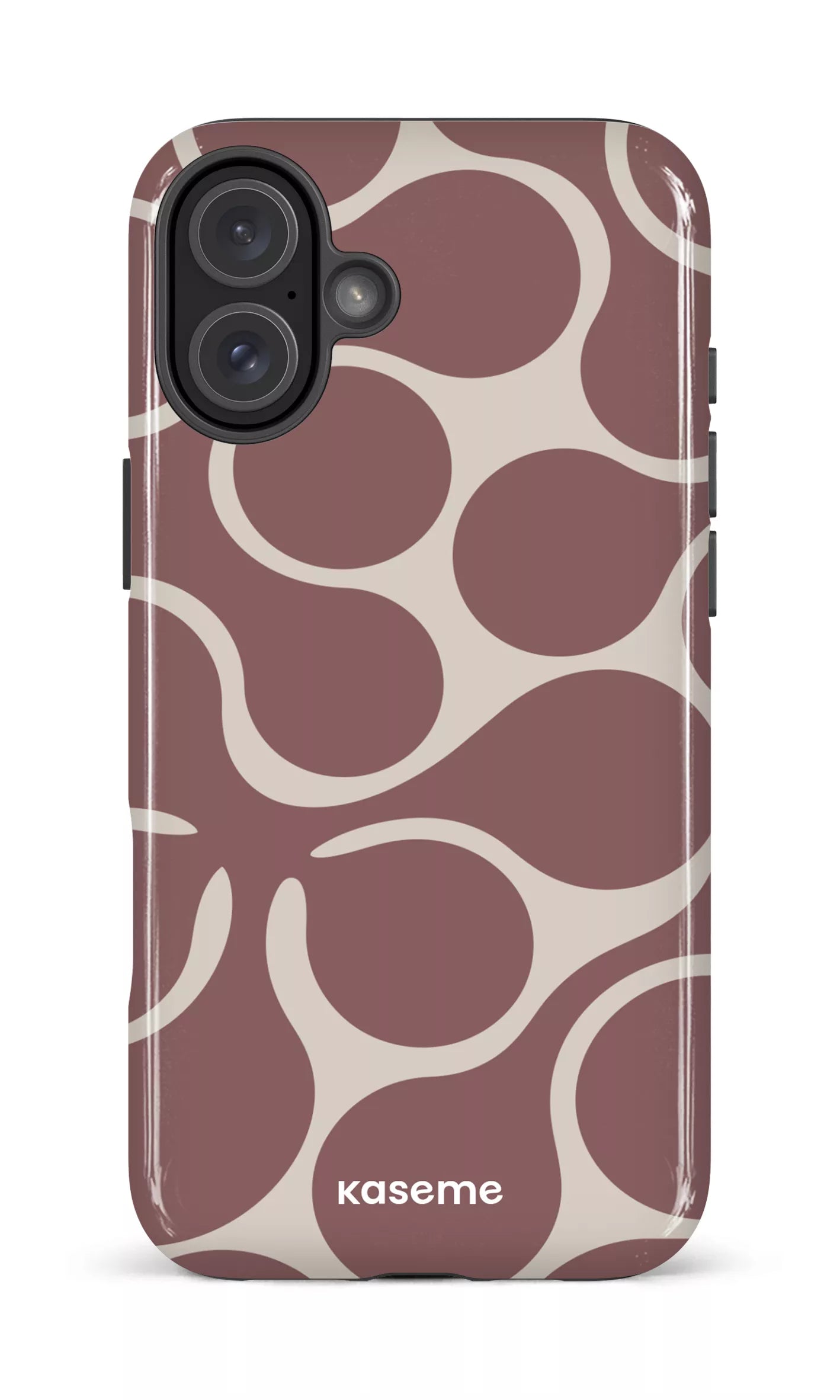 iPhone 16 Plus Impact Case Unscripted Brown -