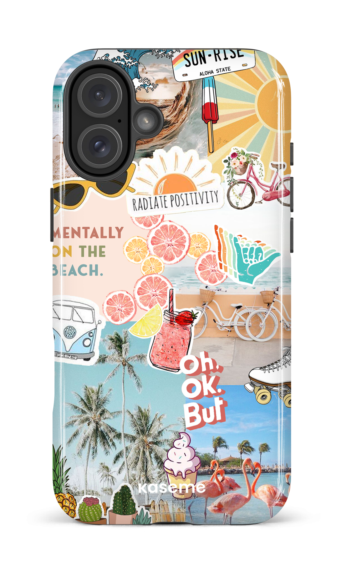 iPhone 16 Plus Impact Case Vibin n' Thrivin -