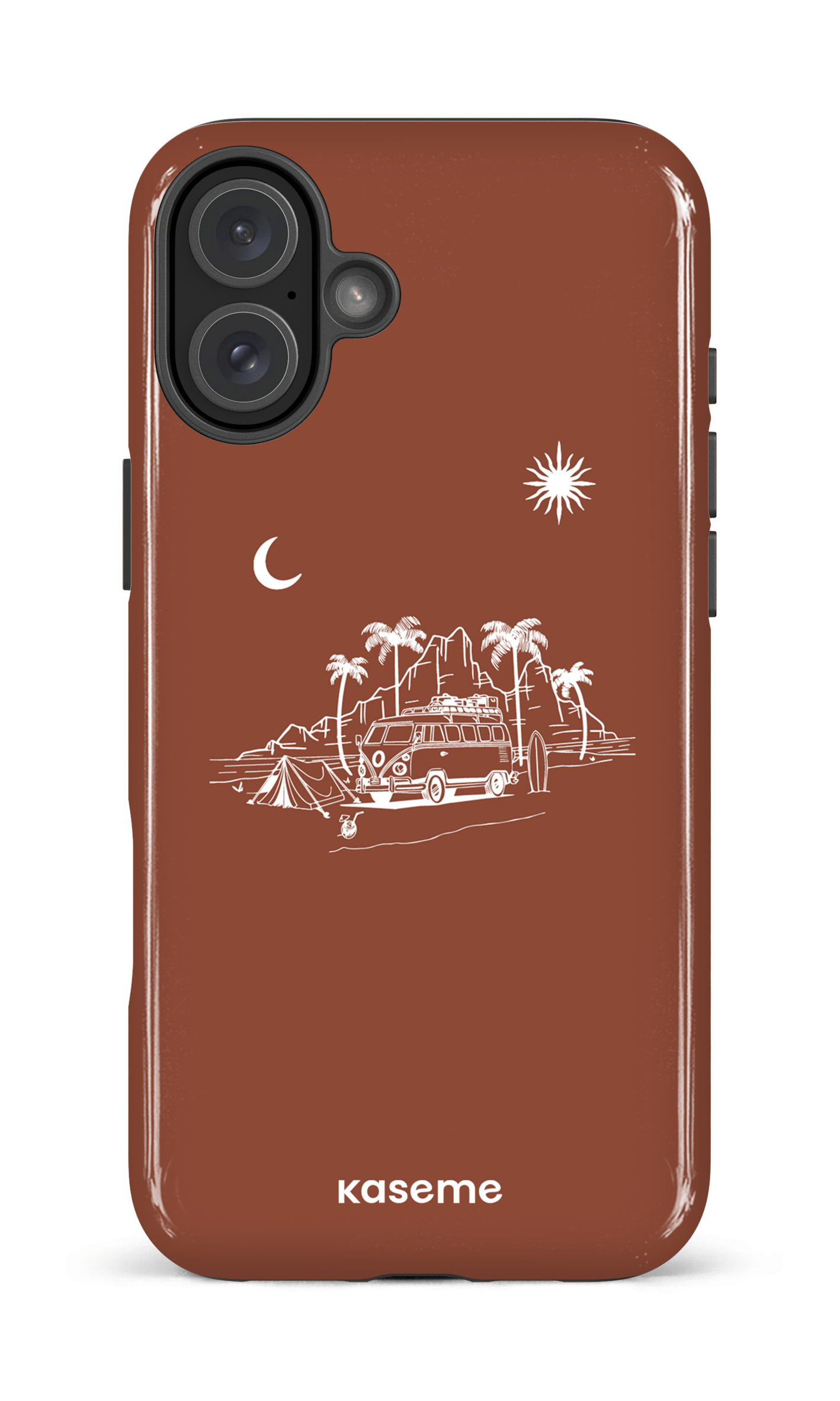 iPhone 16 Plus Impact Case West red -