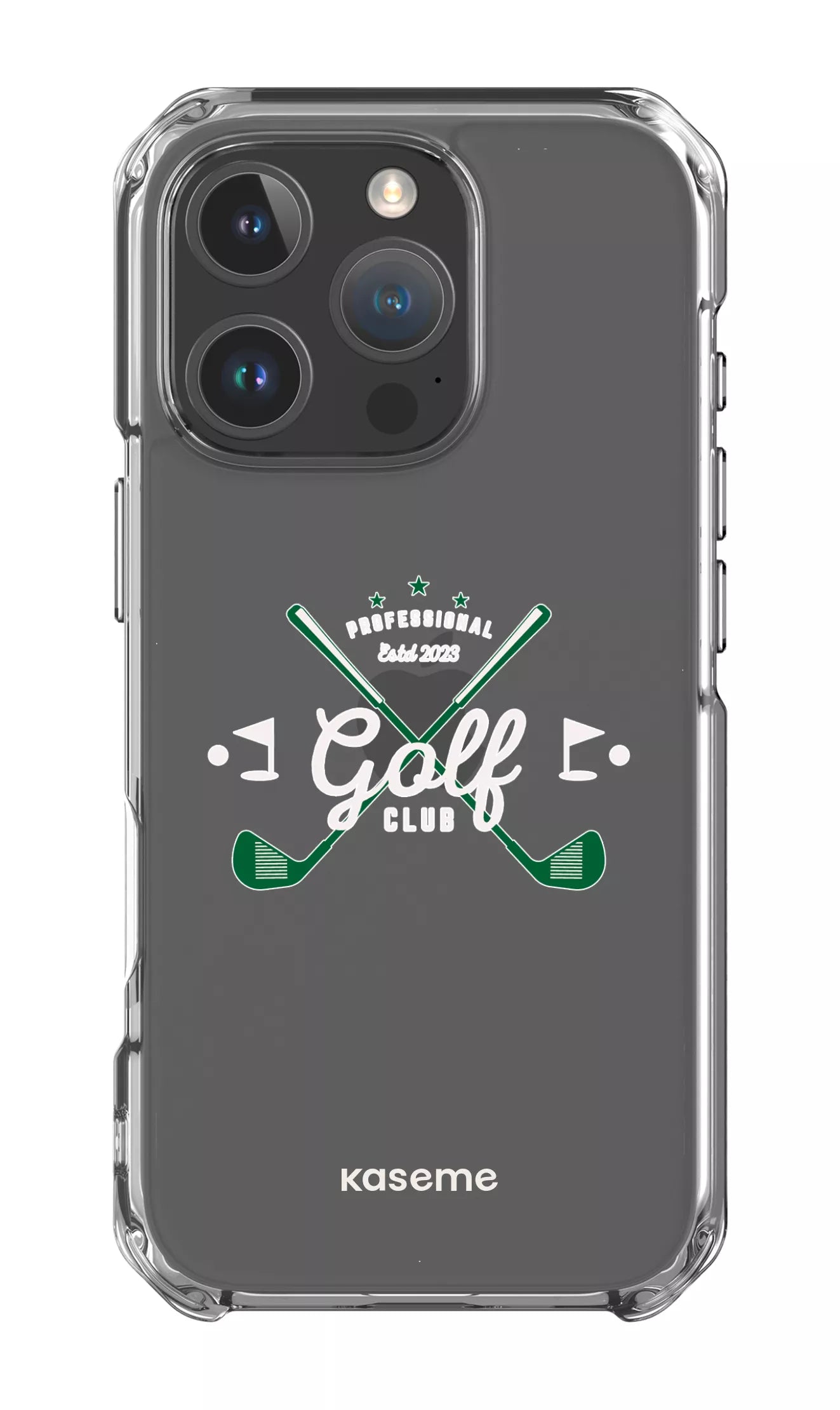 iPhone 16 Pro Clear Case Bogey Clear Case -