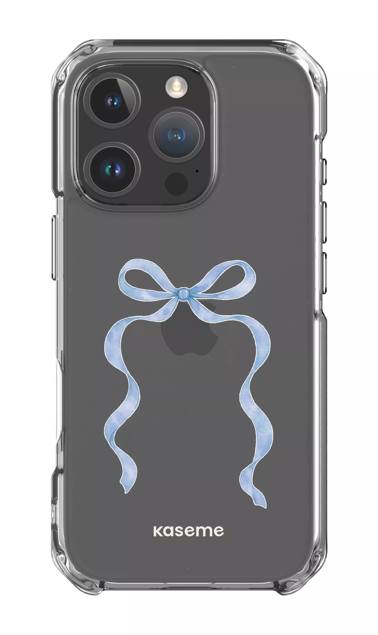 iPhone 16 Pro Clear Case Celeste Blue Clear Case -