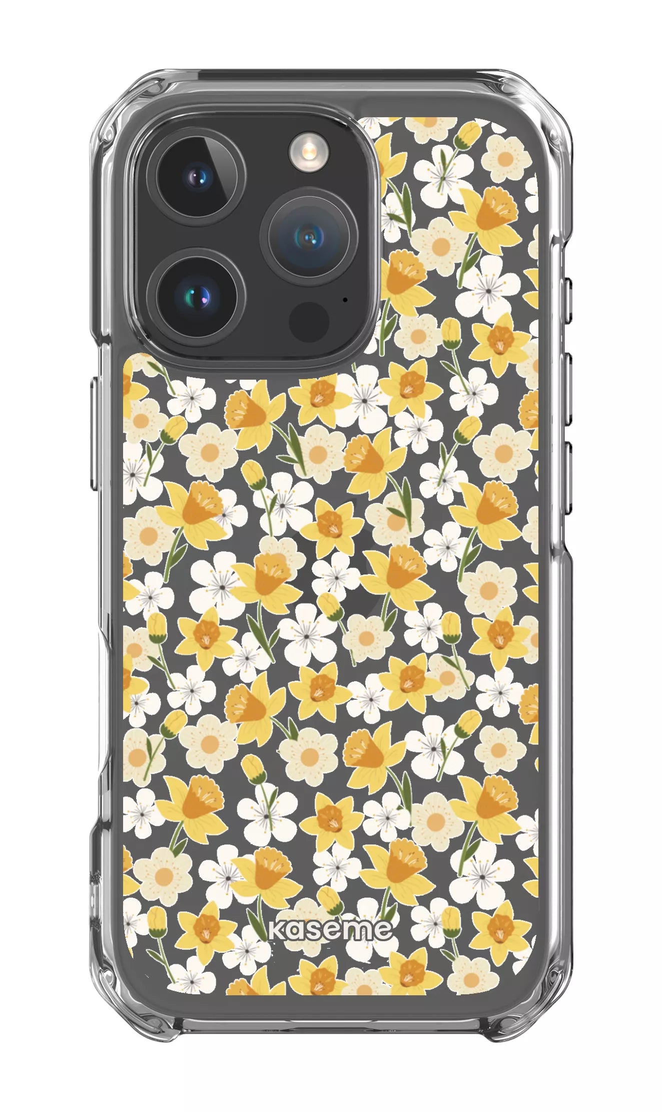 iPhone 16 Pro Clear Case Daffodil Clear Case -