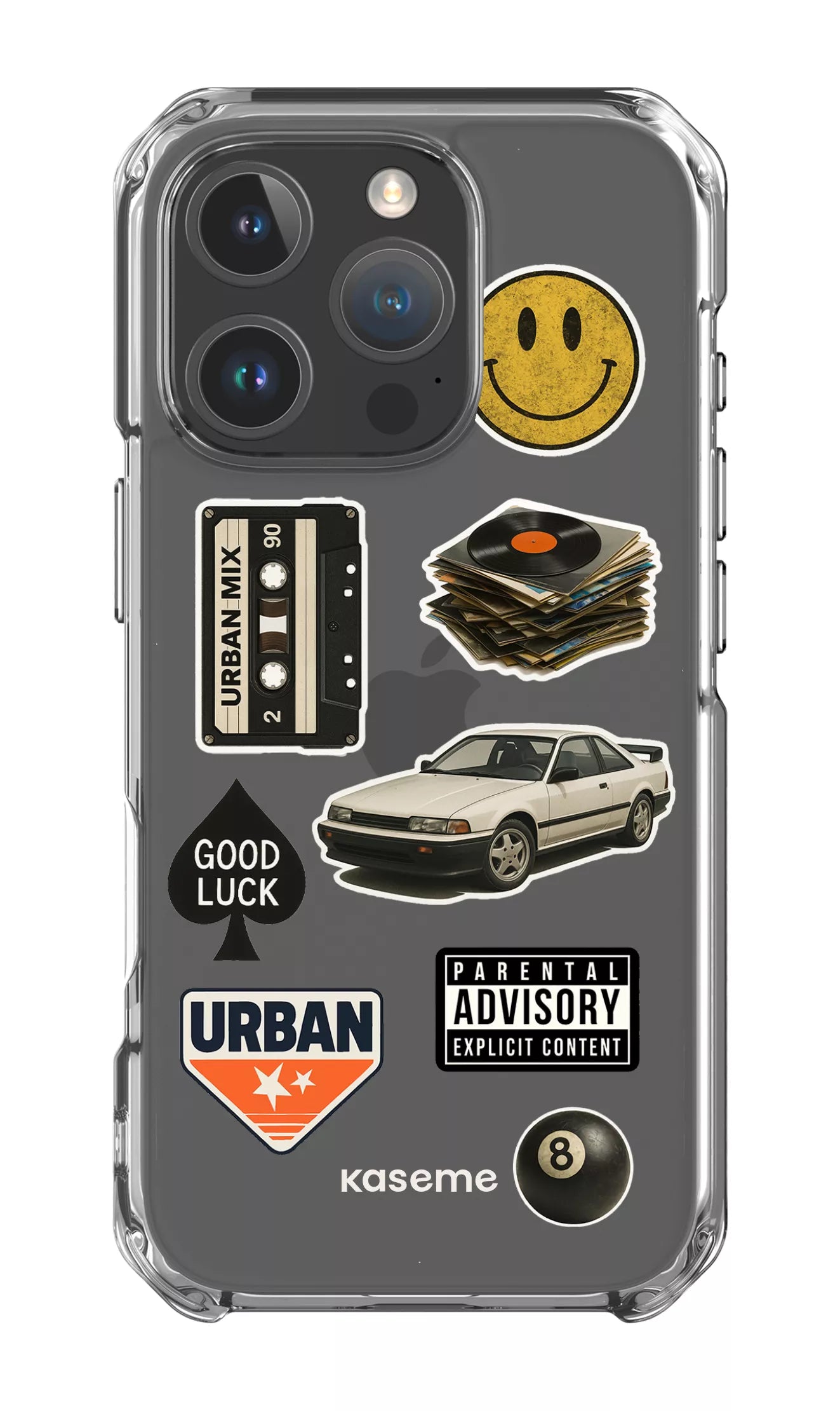 iPhone 16 Pro Clear Case Downtown Clear Case -