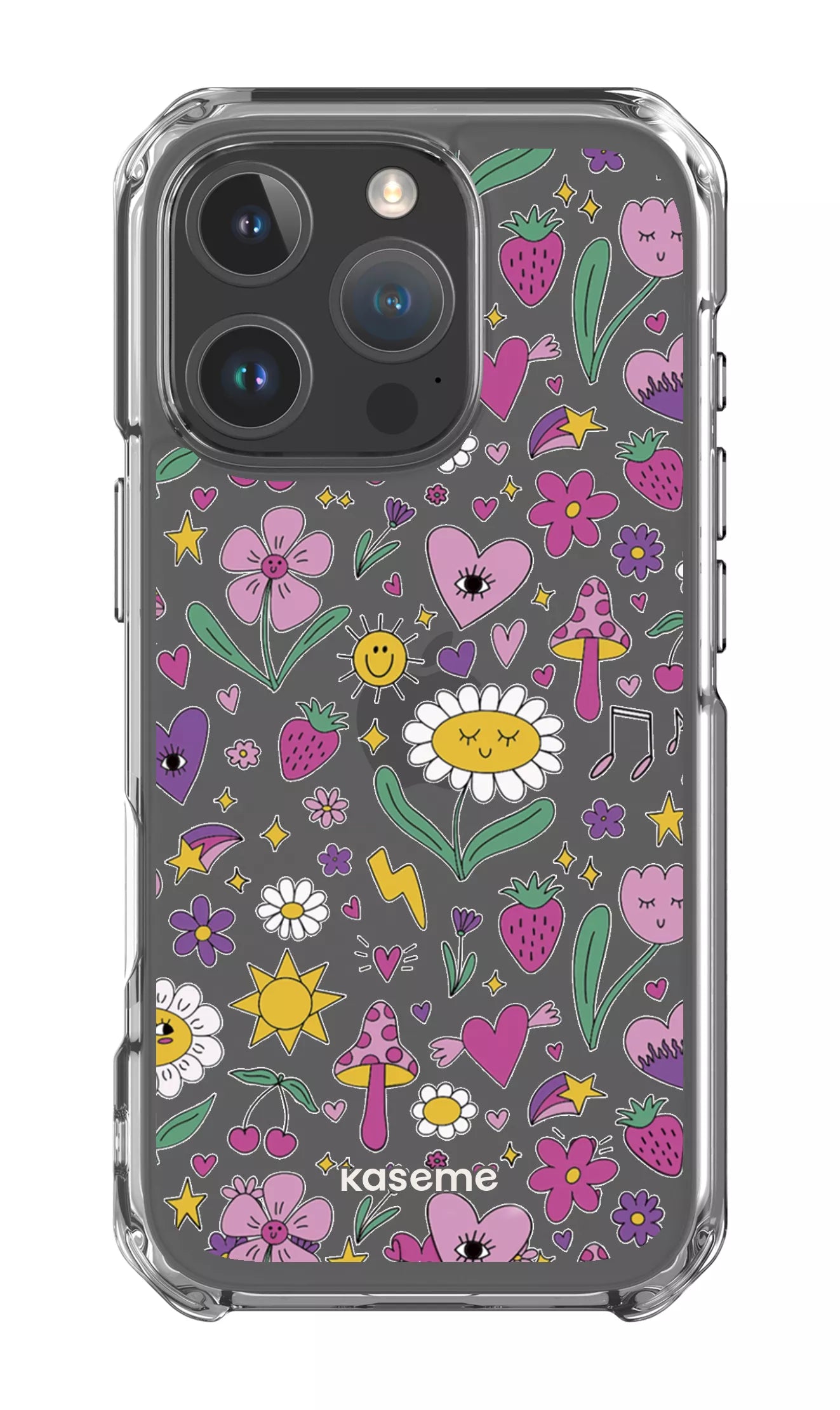 iPhone 16 Pro Clear Case Hypnotize Clear Case -