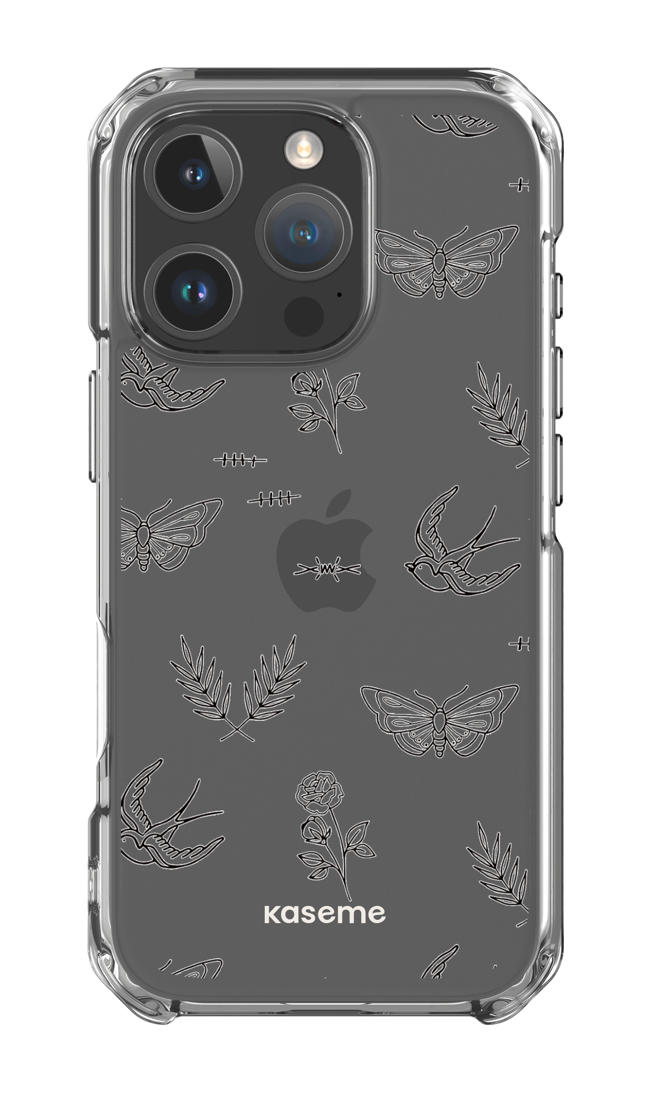 iPhone 16 Pro Clear Case Ink Clear Case -