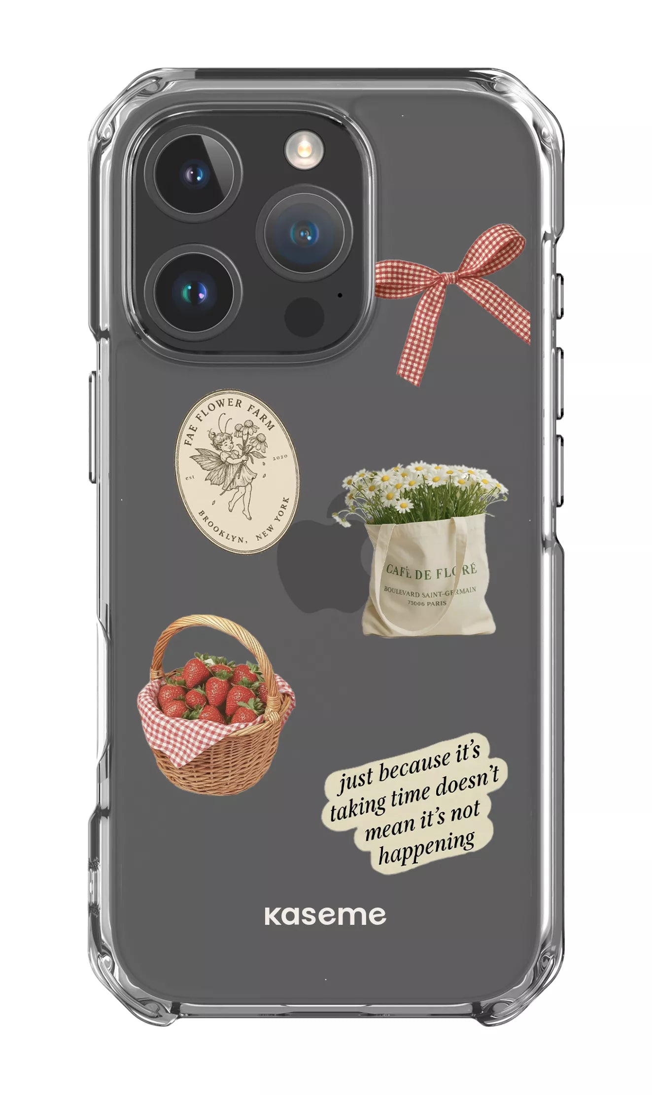iPhone 16 Pro Clear Case June Clear Case -