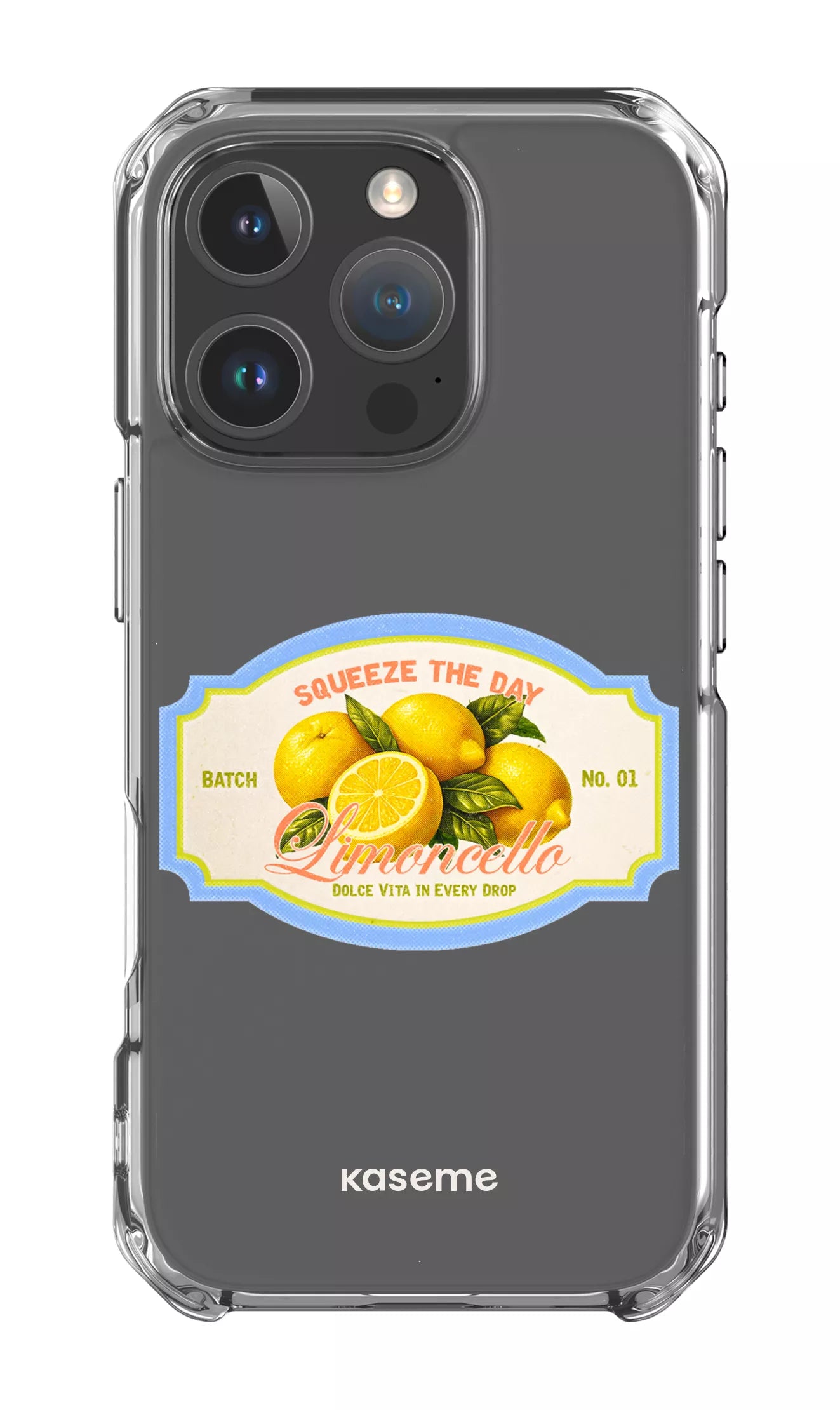 iPhone 16 Pro Clear Case Limoncello Clear Case -