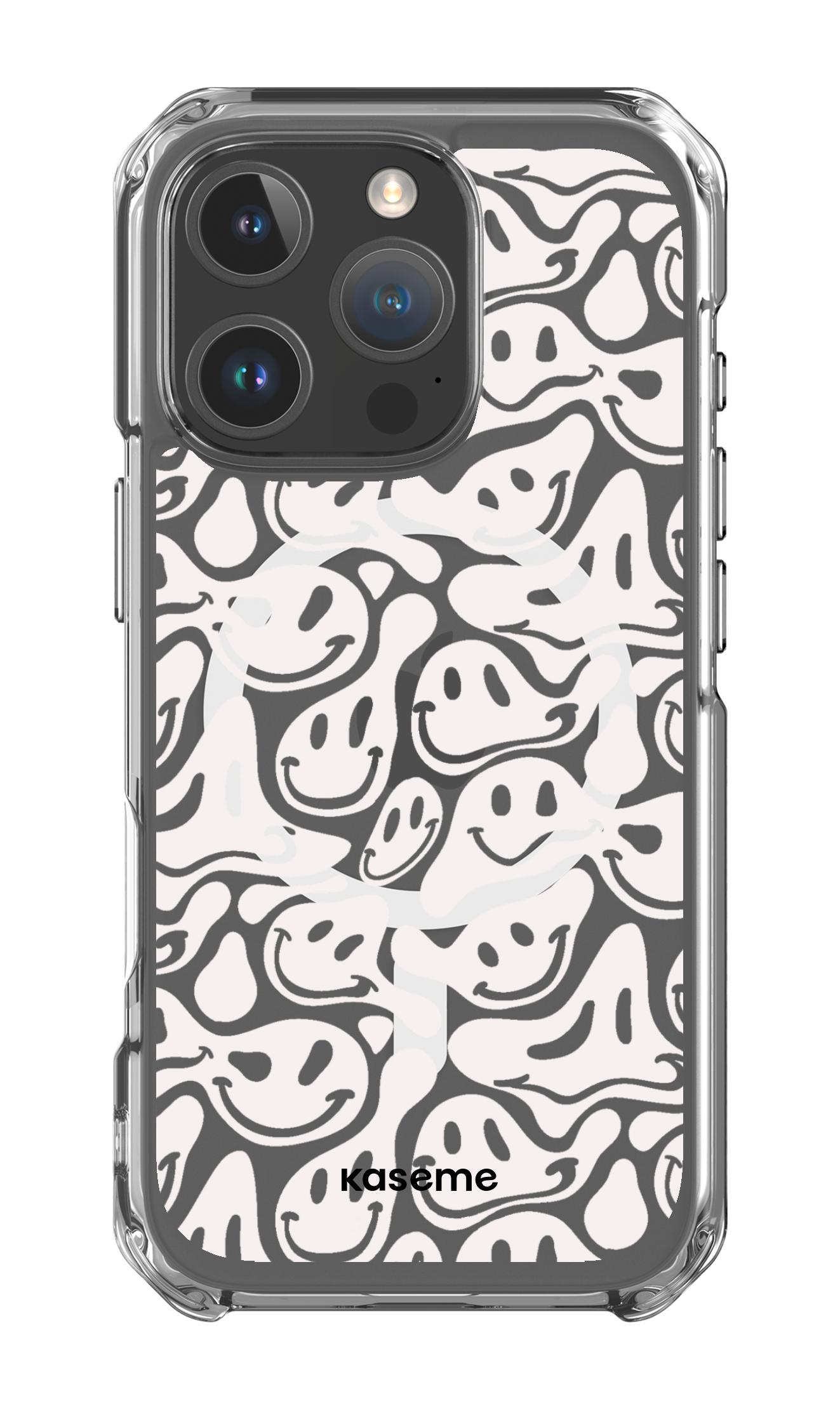 iPhone 16 Pro Clear Case Magsafe Dystopia Clear Case -