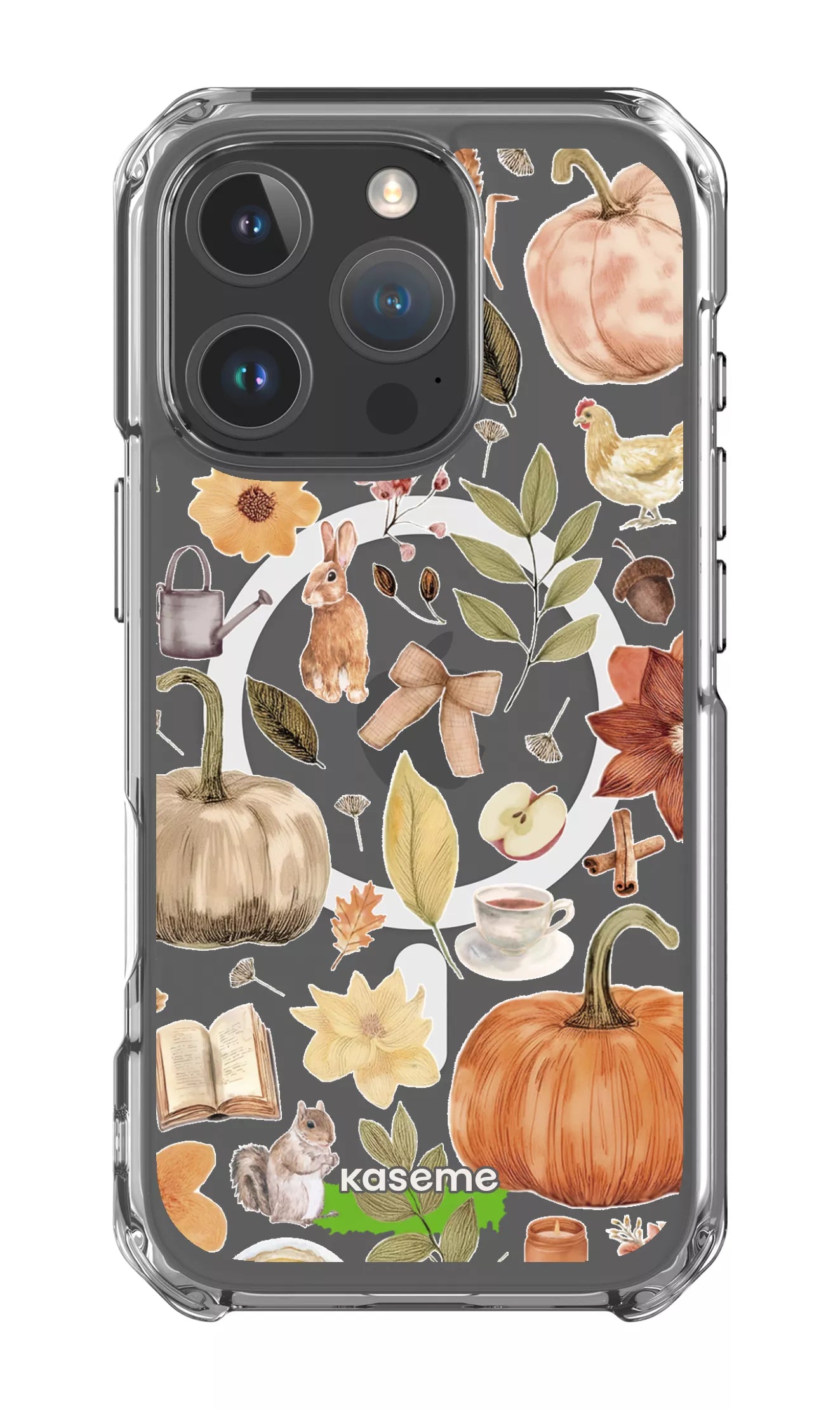 iPhone 16 Pro Clear Case Magsafe Harvest Hues Clear Case -