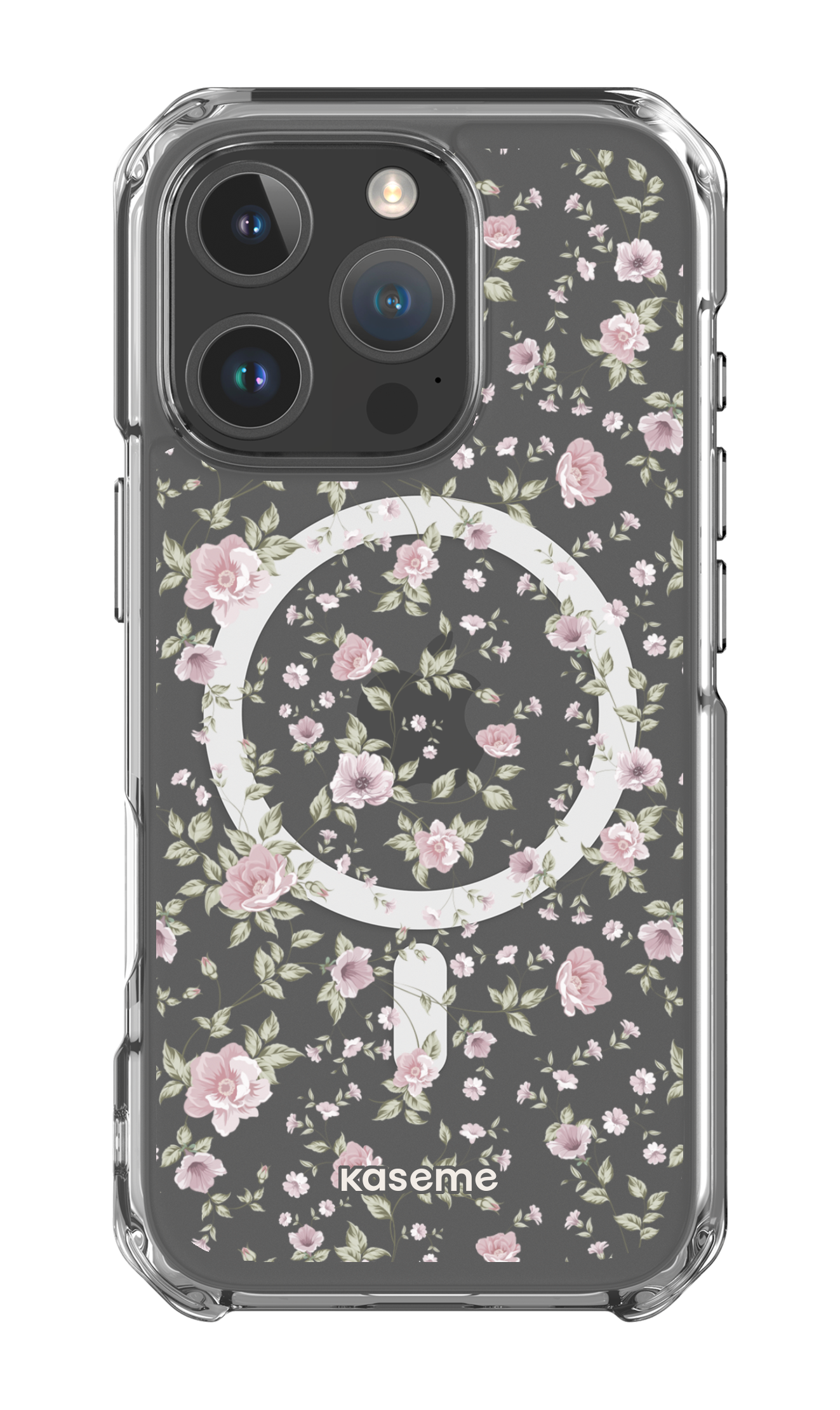 iPhone 16 Pro Clear Case Magsafe La Vie en Rose Clear Case -