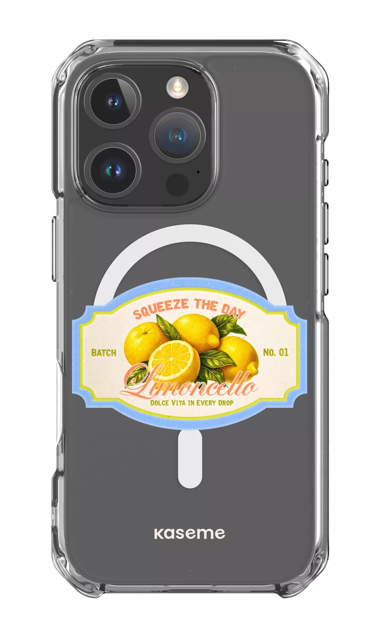 iPhone 16 Pro Clear Case Magsafe Limoncello Clear Case -