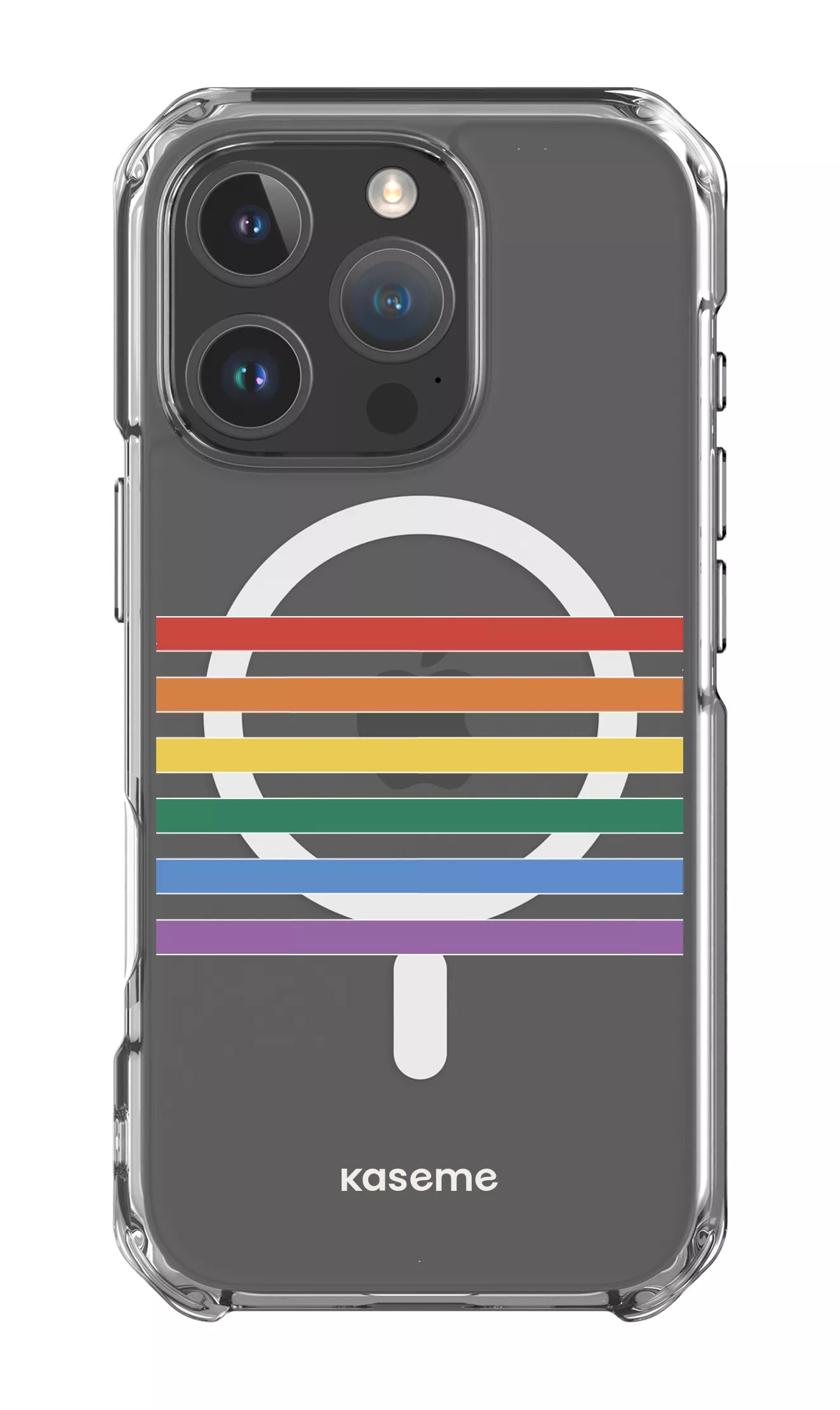 iPhone 16 Pro Clear Case Magsafe Out and proud Clear Case -