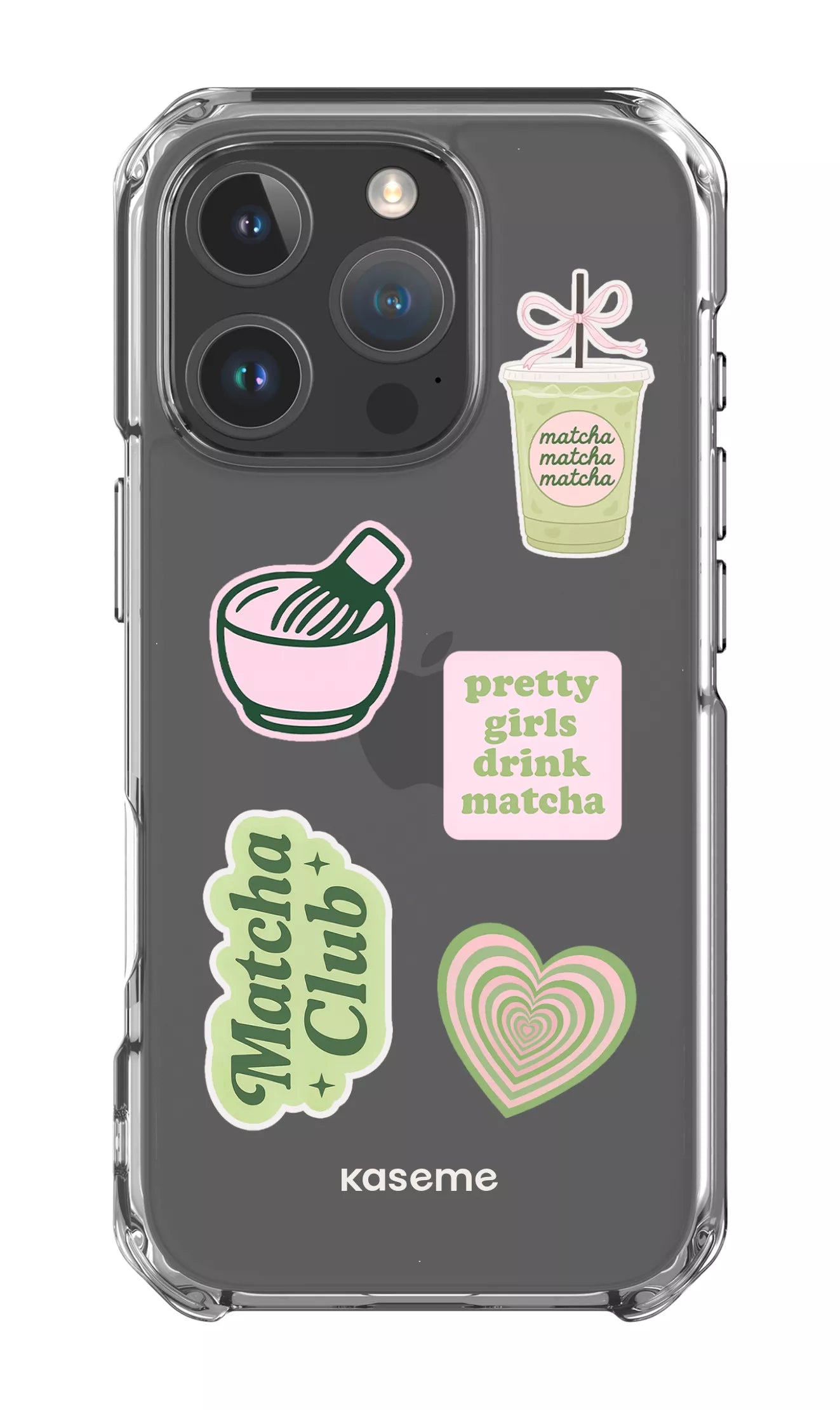 iPhone 16 Pro Clear Case Matcha Clear Case -