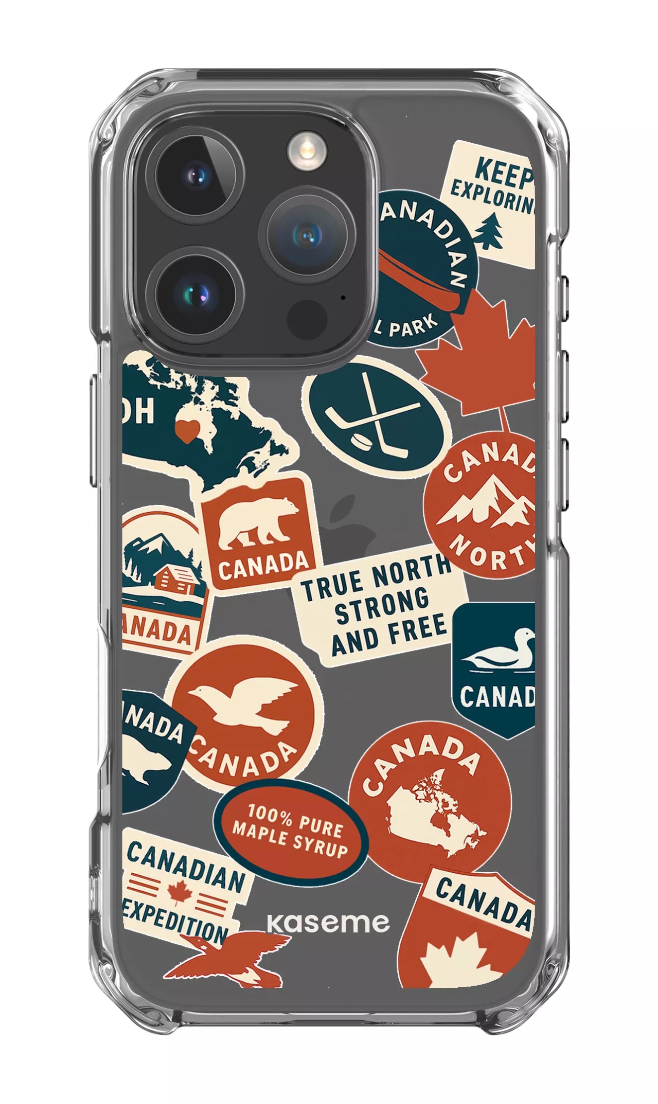 iPhone 16 Pro Clear Case Oh Maple Clear Case -