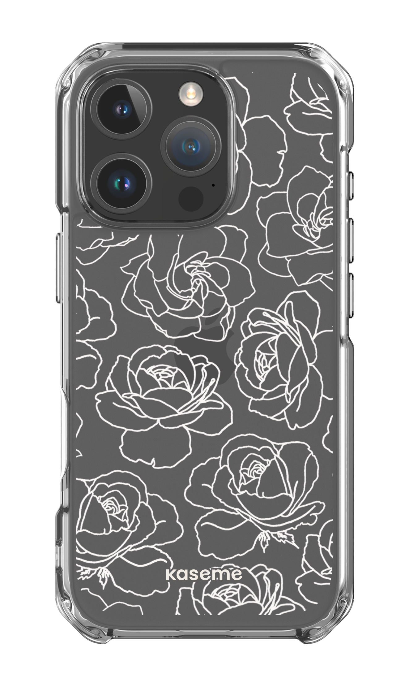 iPhone 16 Pro Clear Case Polar Flowers Clear Case -