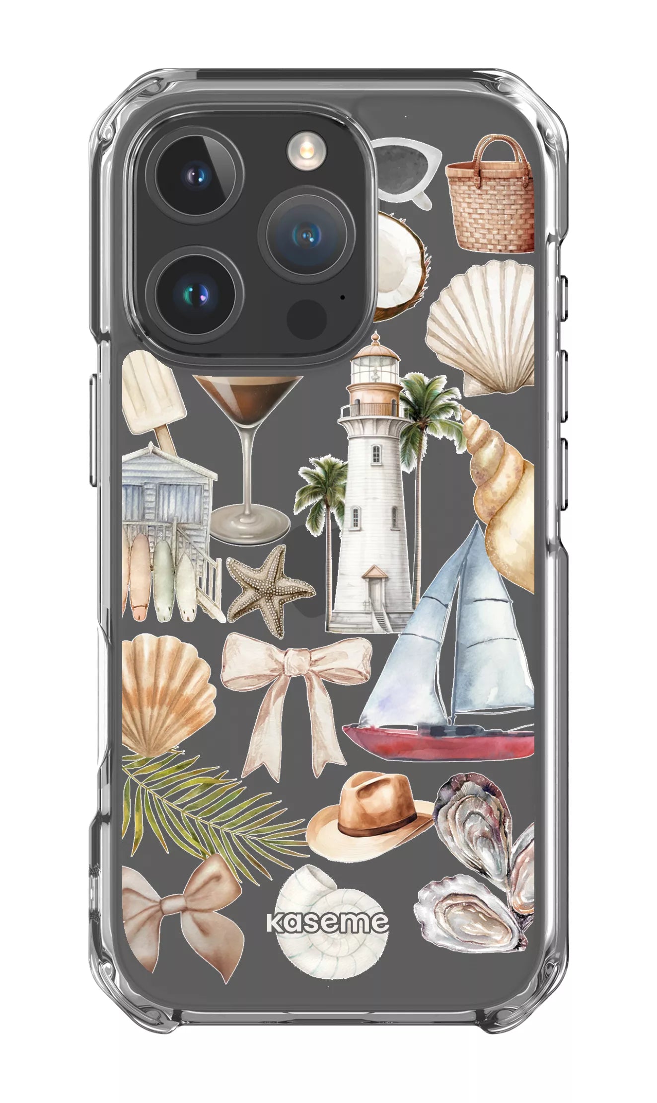 iPhone 16 Pro Clear Case Riviera Clear Case -