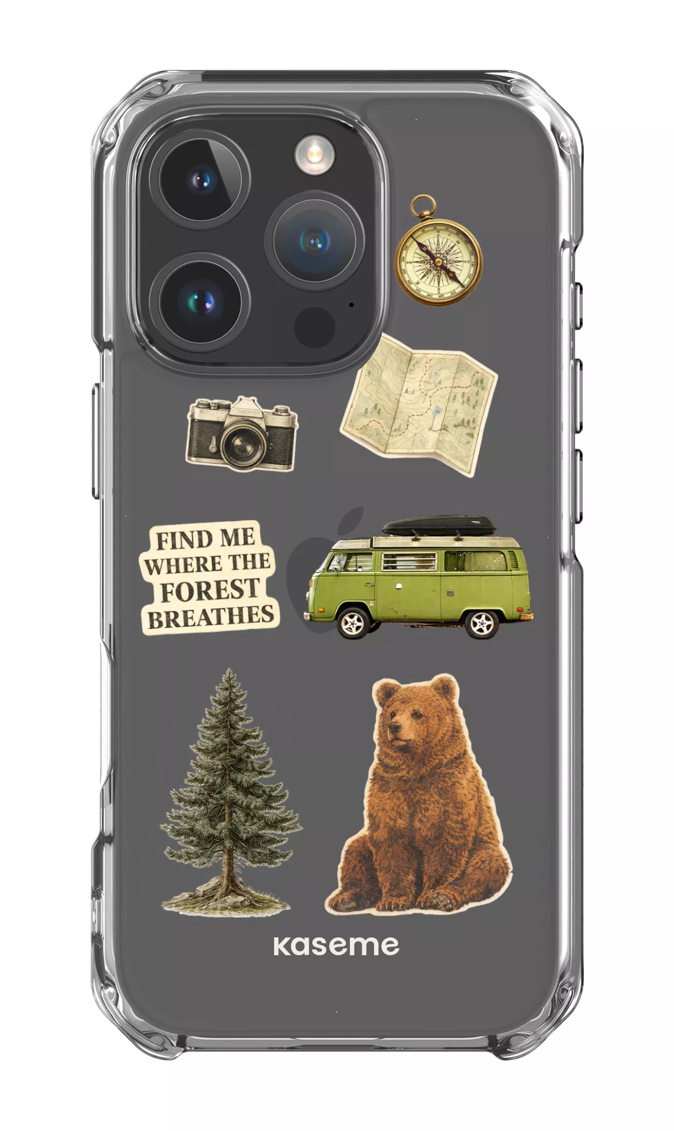 iPhone 16 Pro Clear Case Roamer Clear Case -