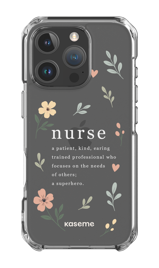 iPhone 16 Pro Clear Case With Heart Clear Case -