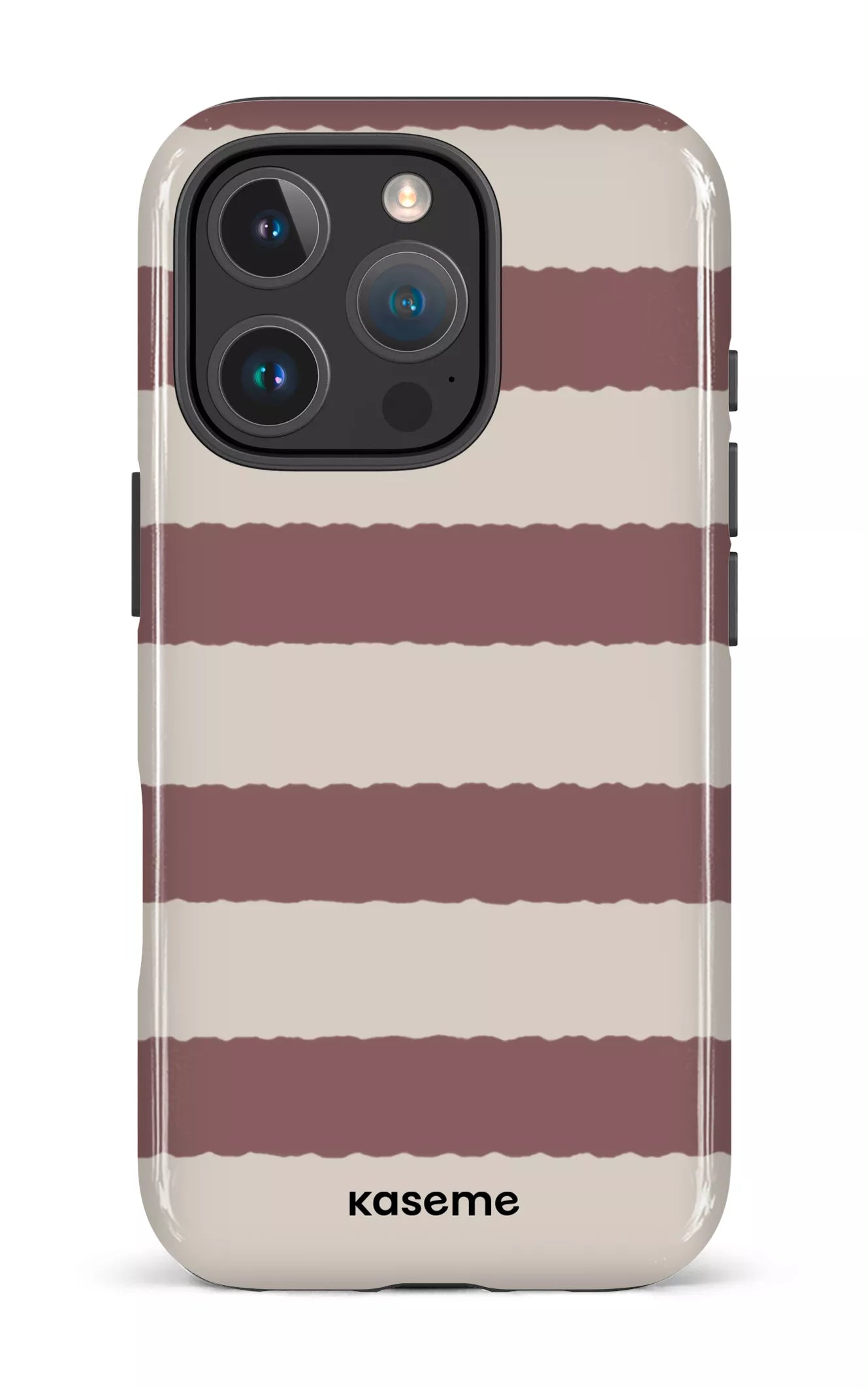 iPhone 16 Pro Impact Case Aligned Brown -