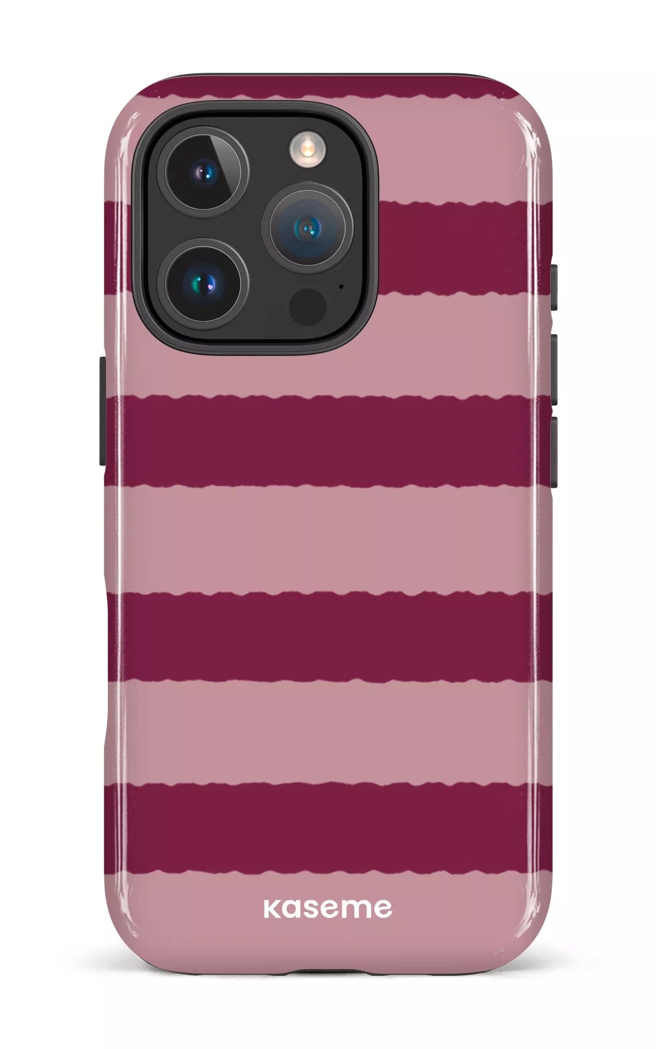 iPhone 16 Pro Impact Case Aligned Burgundy -