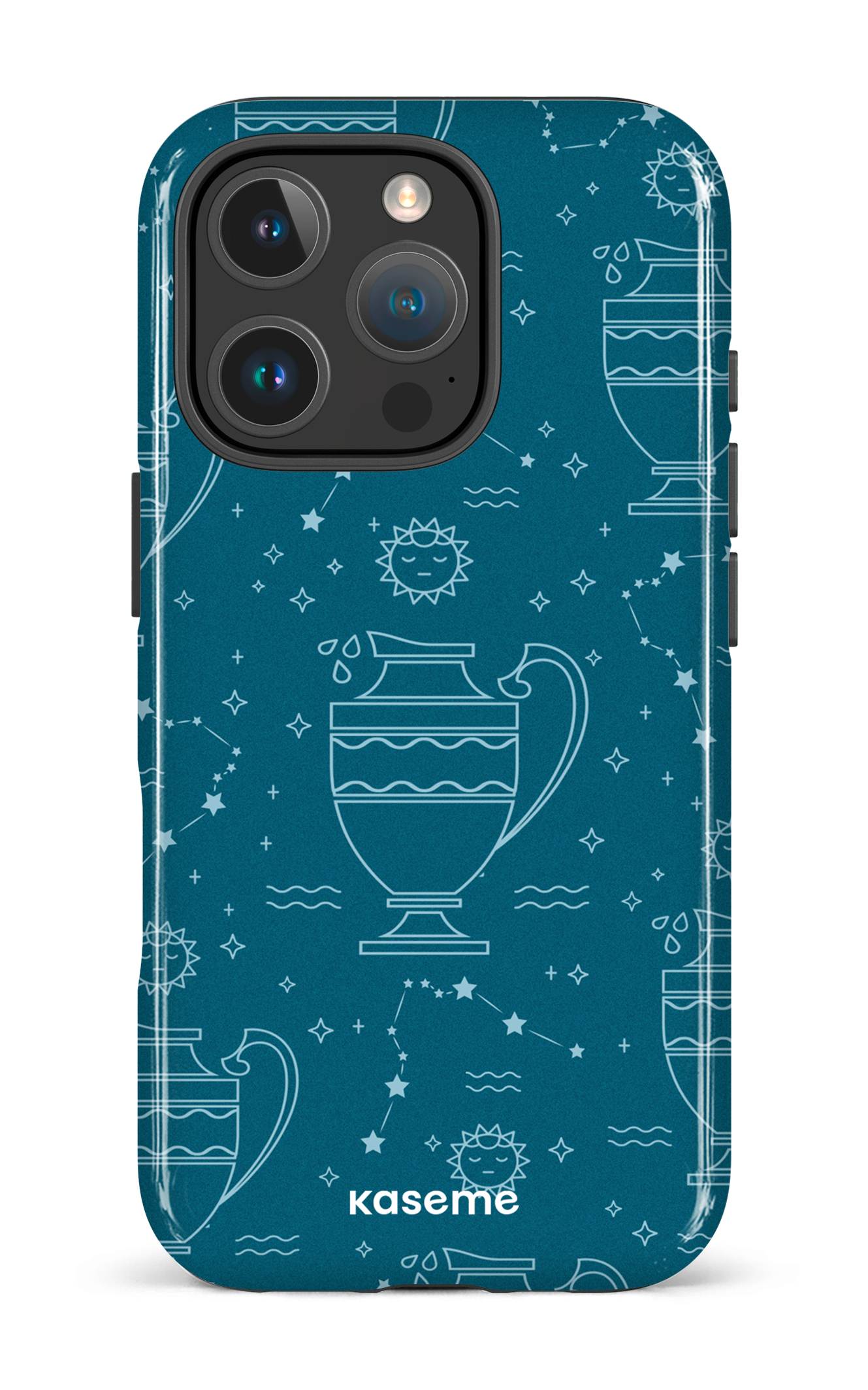 iPhone 16 Pro Impact Case Aquarius -