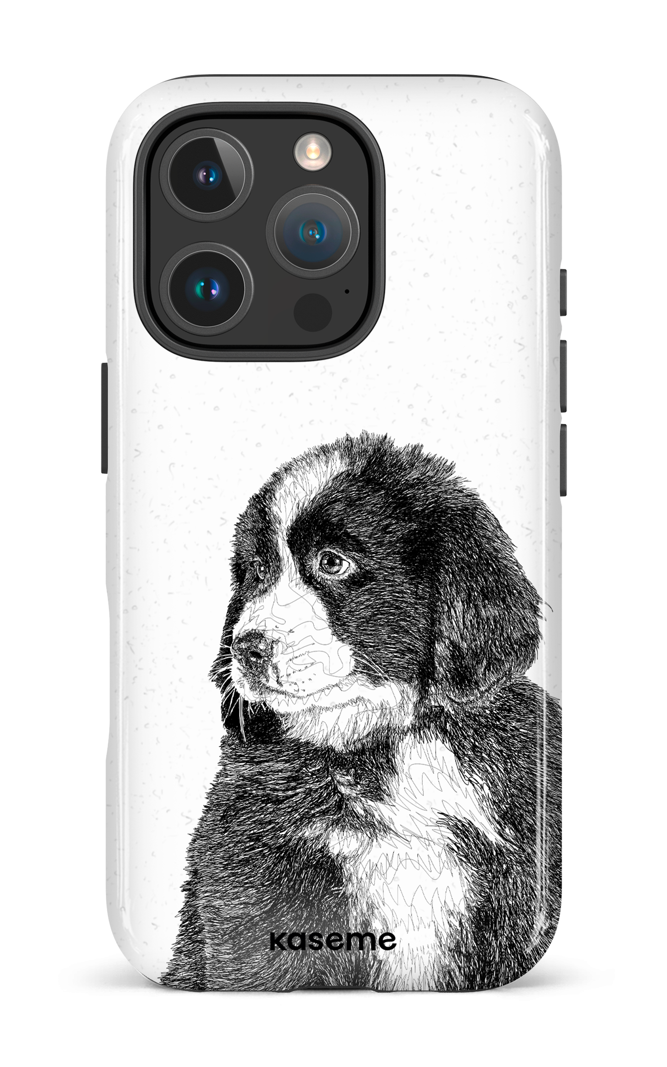 iPhone 16 Pro Impact Case Bernese Mountain Dog -