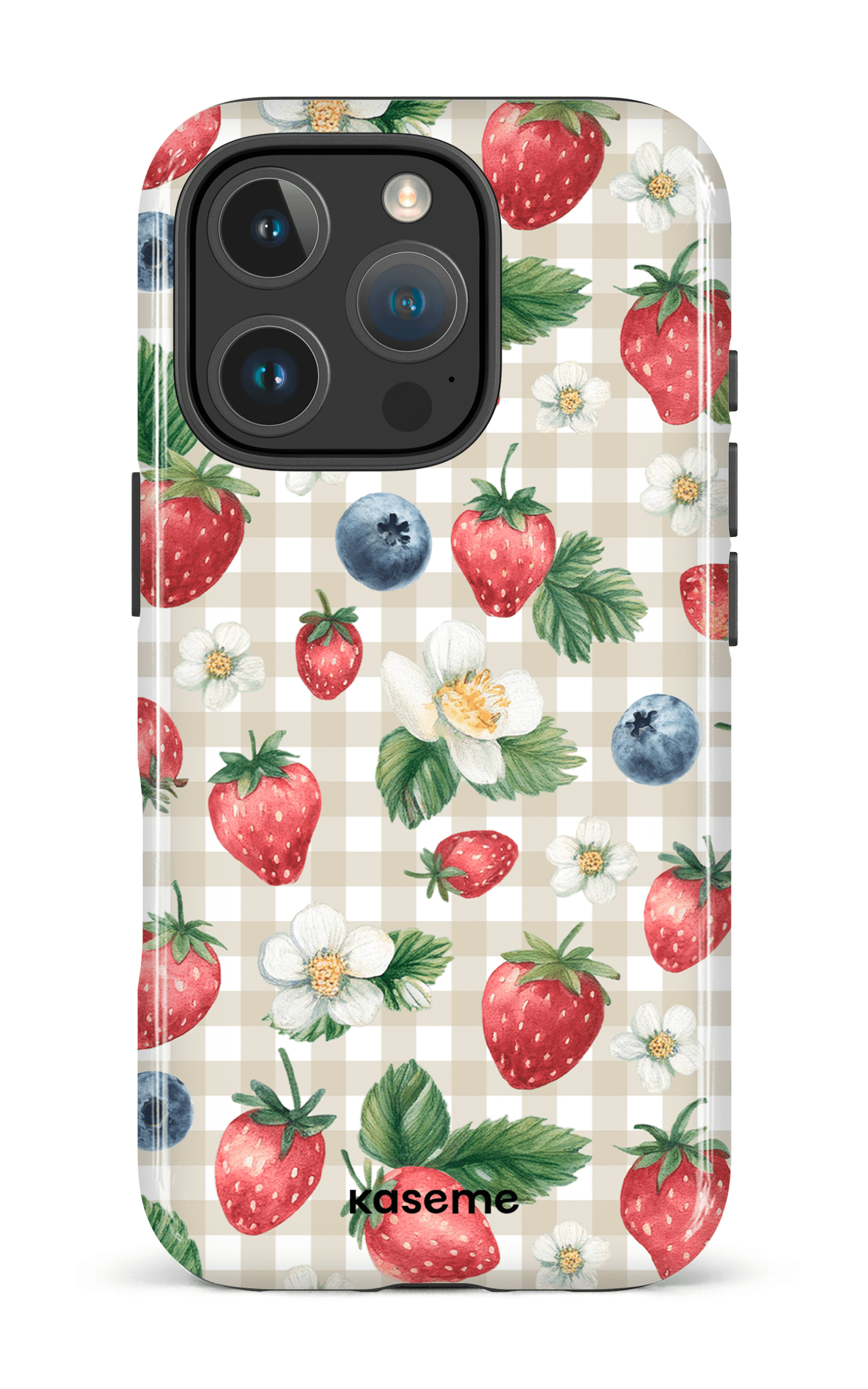 iPhone 16 Pro Impact Case Berry Bliss -