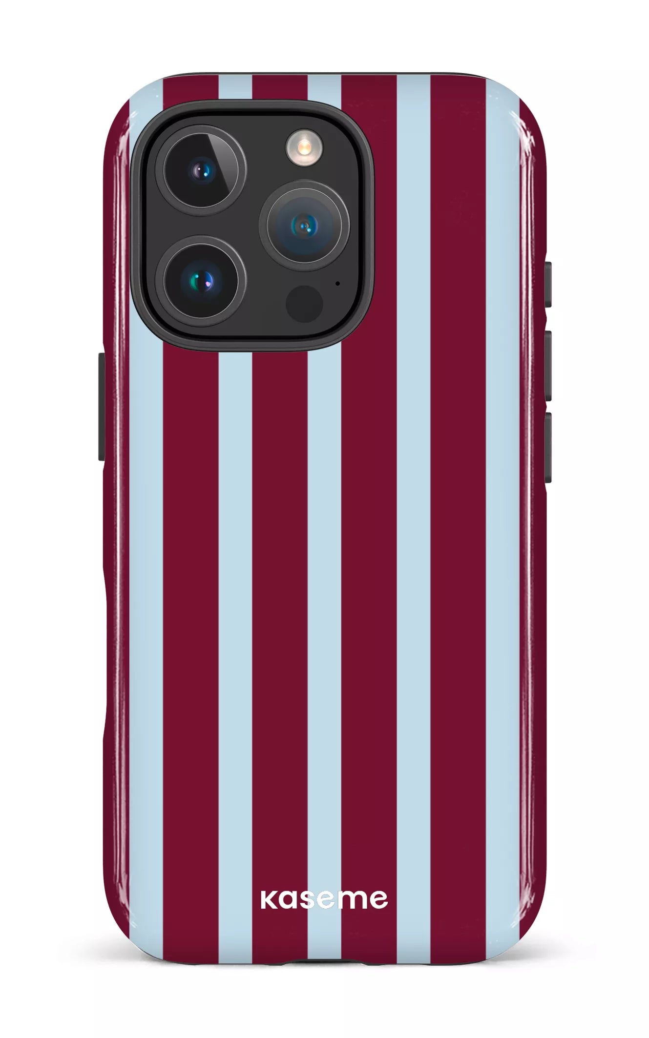 iPhone 16 Pro Impact Case Berry Lane Burgundy -