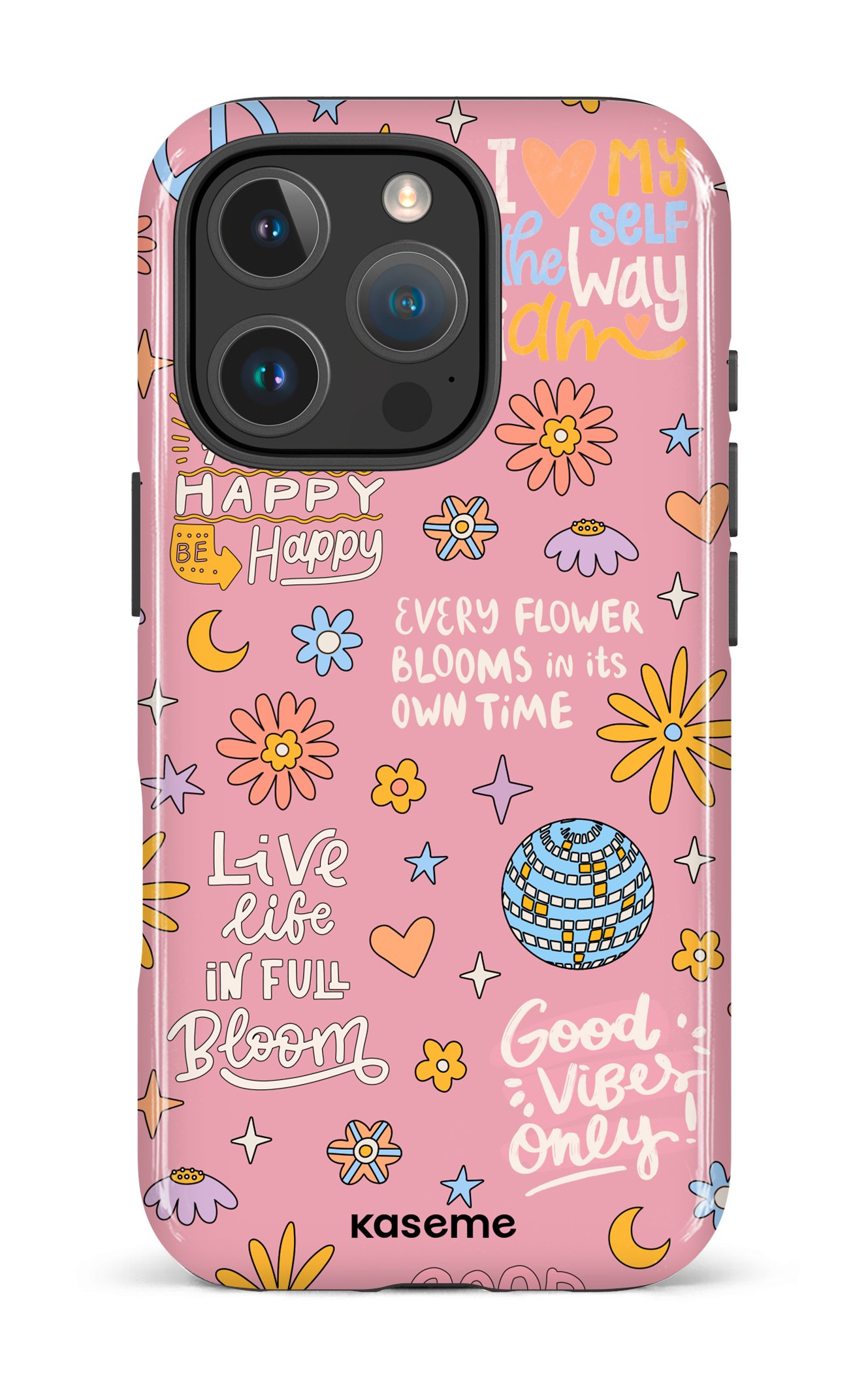 iPhone 16 Pro Impact Case Candid pink -