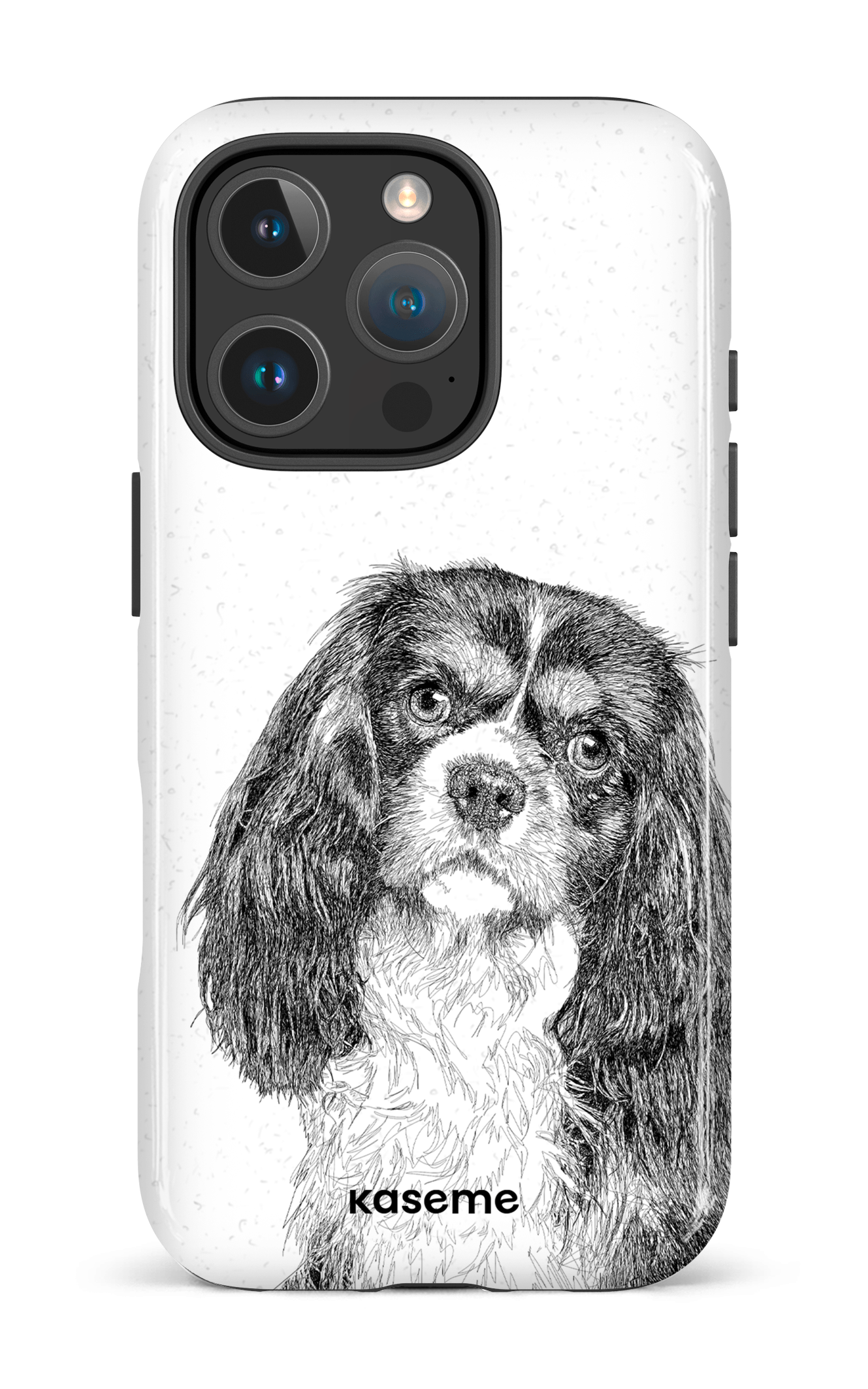 iPhone 16 Pro Impact Case Cavalier King Charles Spaniel -
