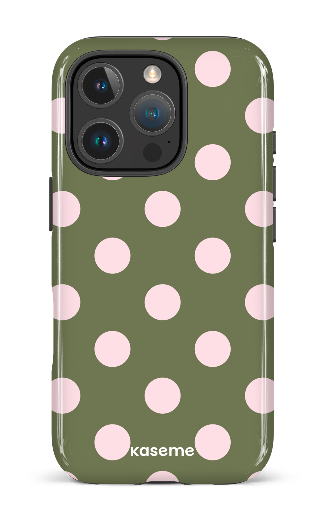 iPhone 16 Pro Impact Case Couture Green -