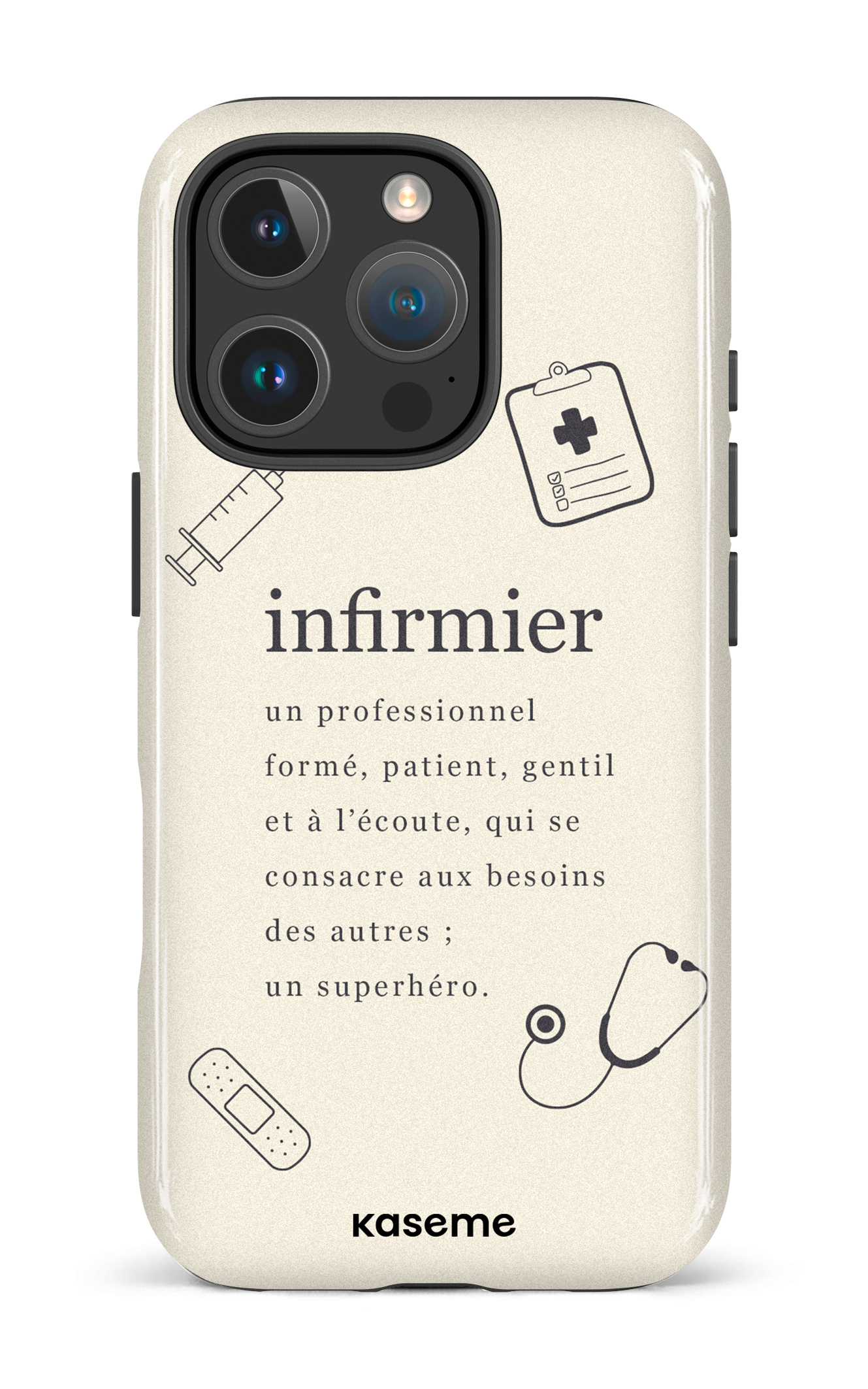 iPhone 16 Pro Impact Case De Tout Coeur -