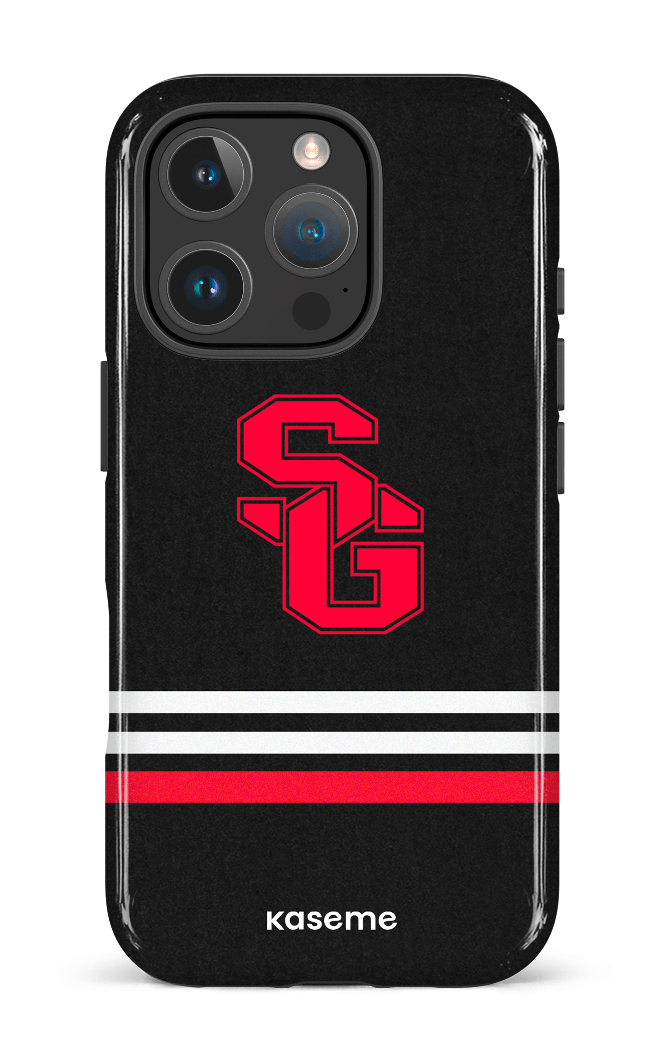 iPhone 16 Pro Impact Case Dragons PSG Noir -