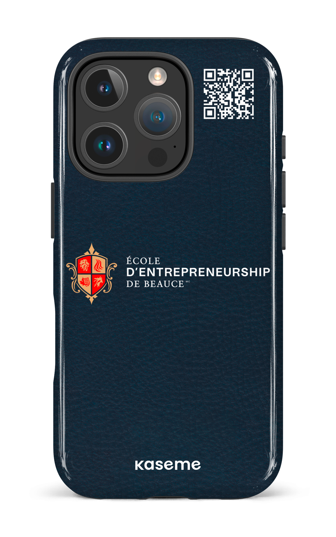 iPhone 16 Pro Impact Case EEB Bleu QR -