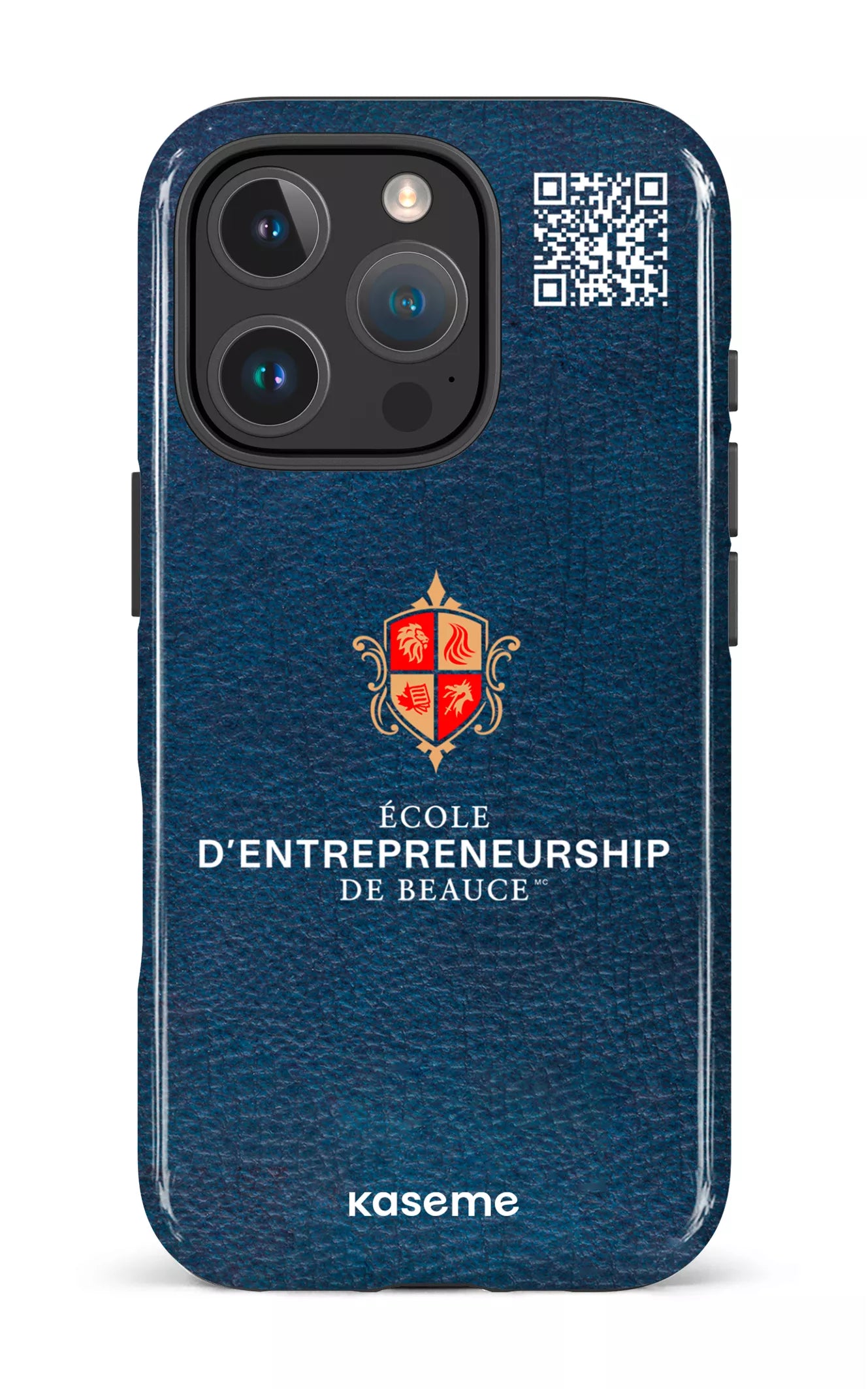 iPhone 16 Pro Impact Case EEB Bleu QR -