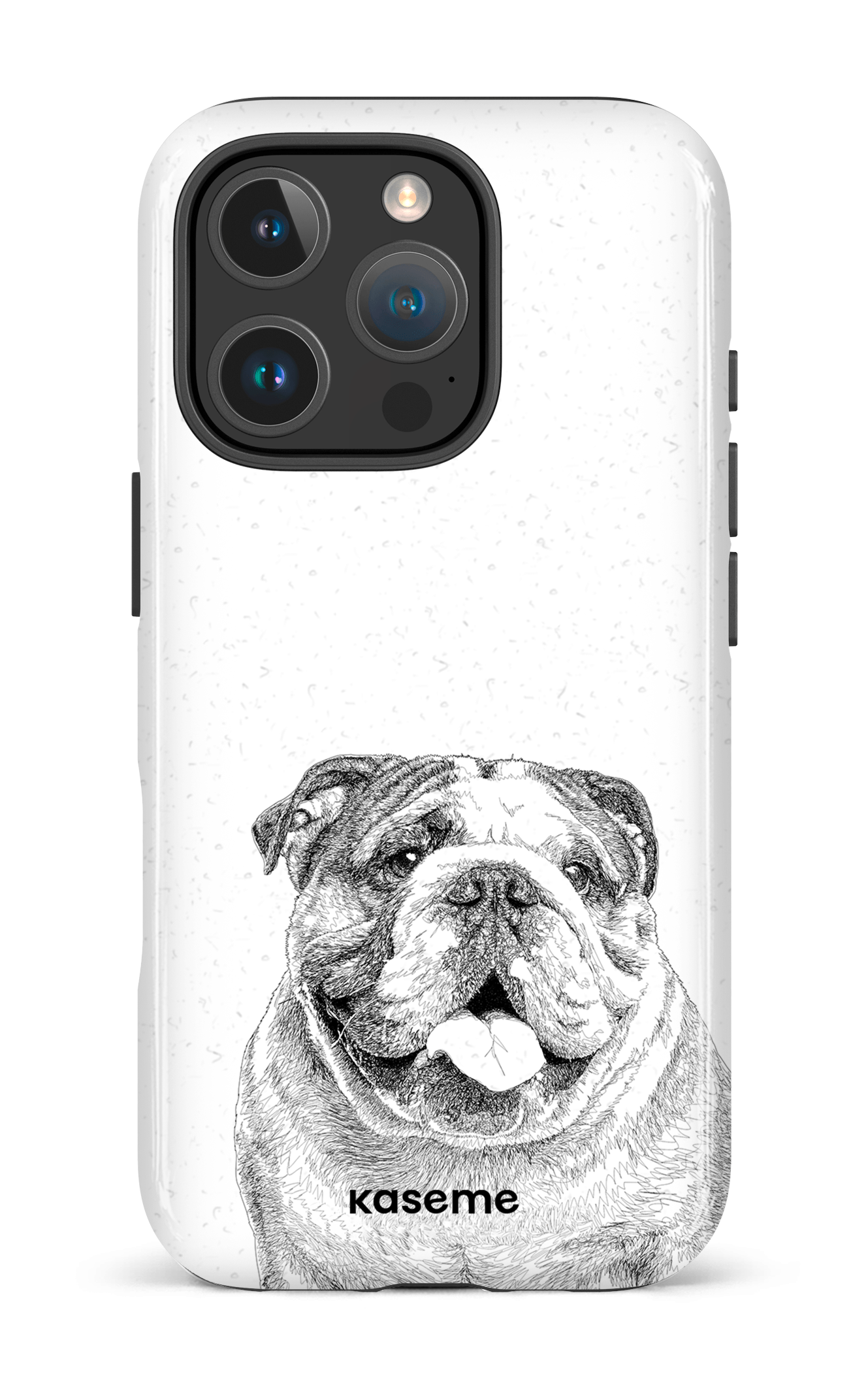 iPhone 16 Pro Impact Case English Bulldog -
