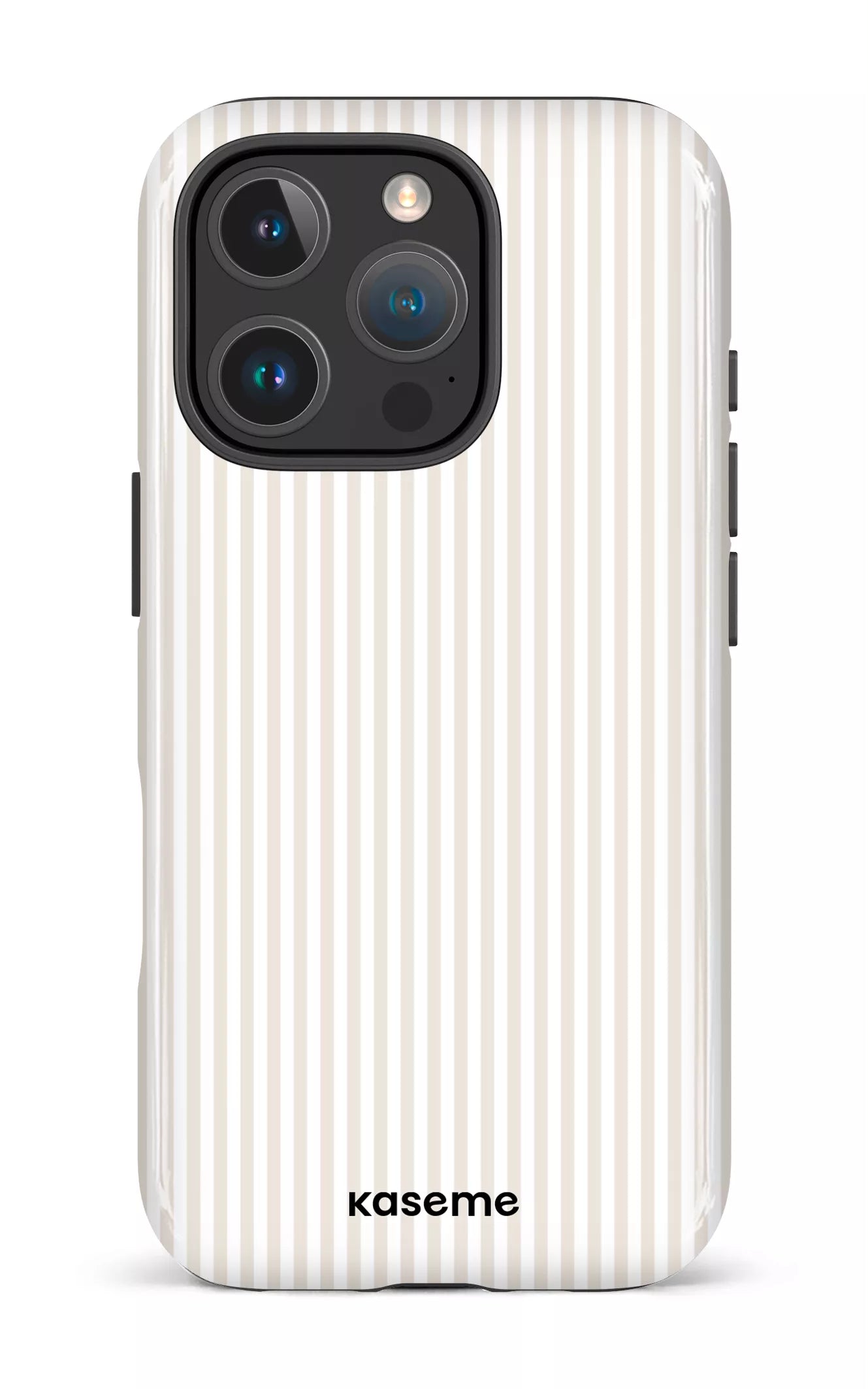 iPhone 16 Pro Impact Case Everline Beige -