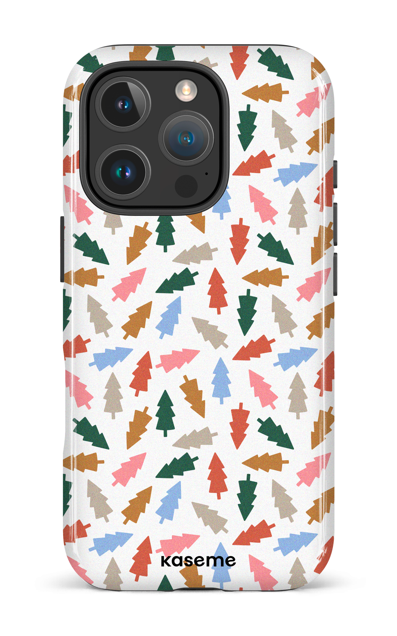 iPhone 16 Pro Impact Case Fir Trees -