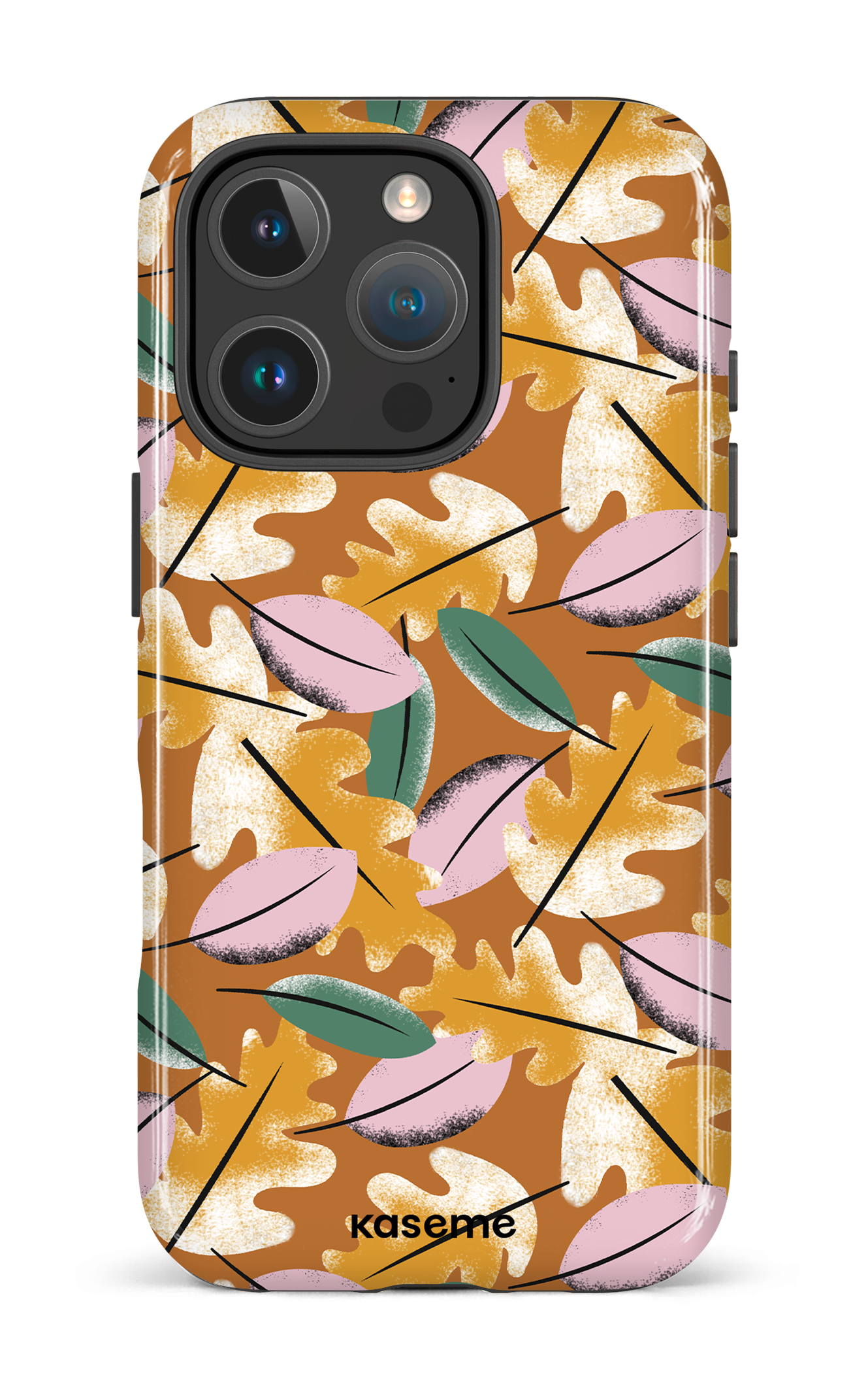 iPhone 16 Pro Impact Case Flyleaf Brown -