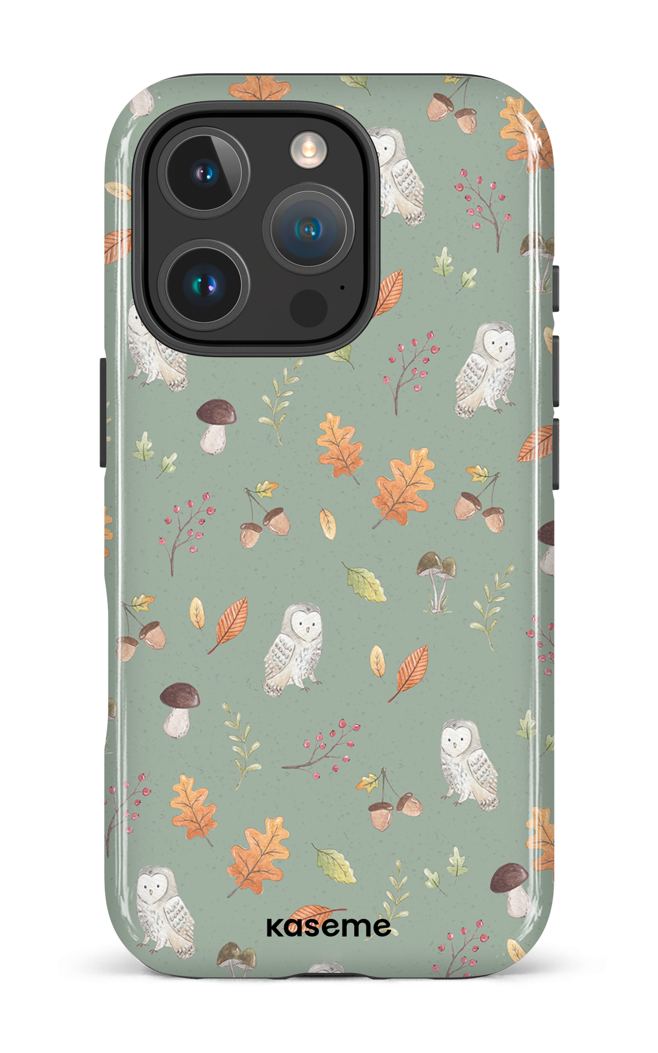 iPhone 16 Pro Impact Case Foliage green -