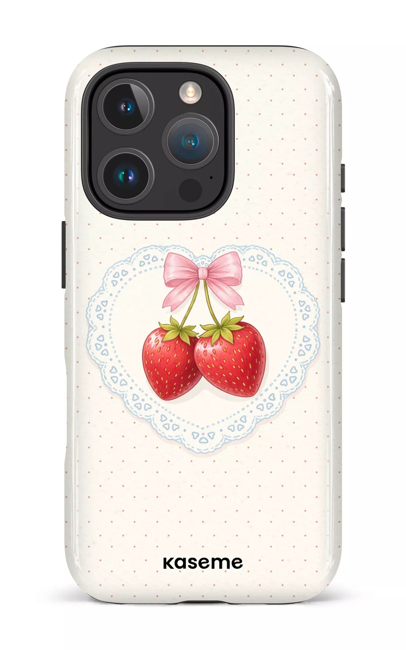 iPhone 16 Pro Impact Case Fresa Lace -