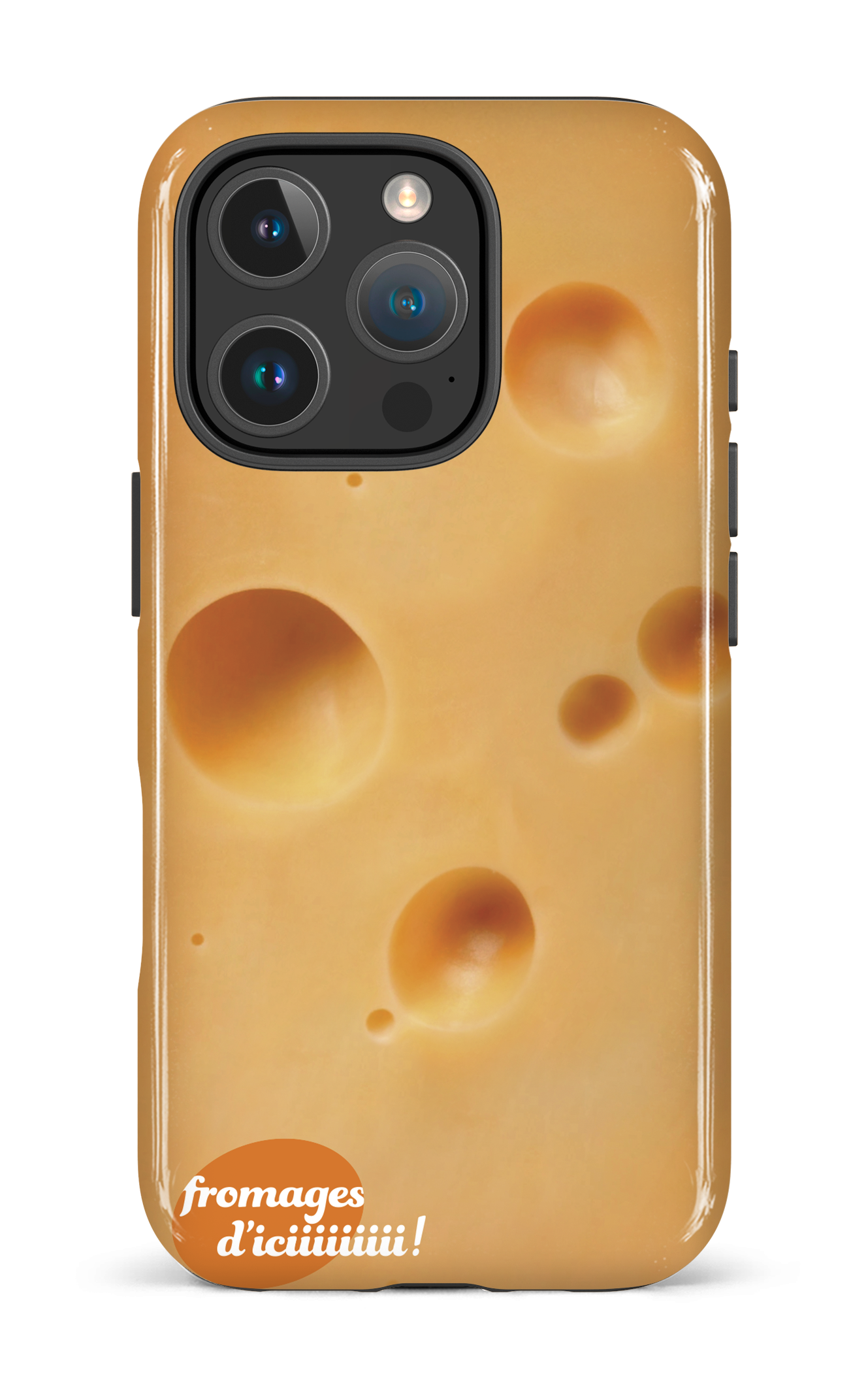 iPhone 16 Pro Impact Case Fromage Suisse Logo -