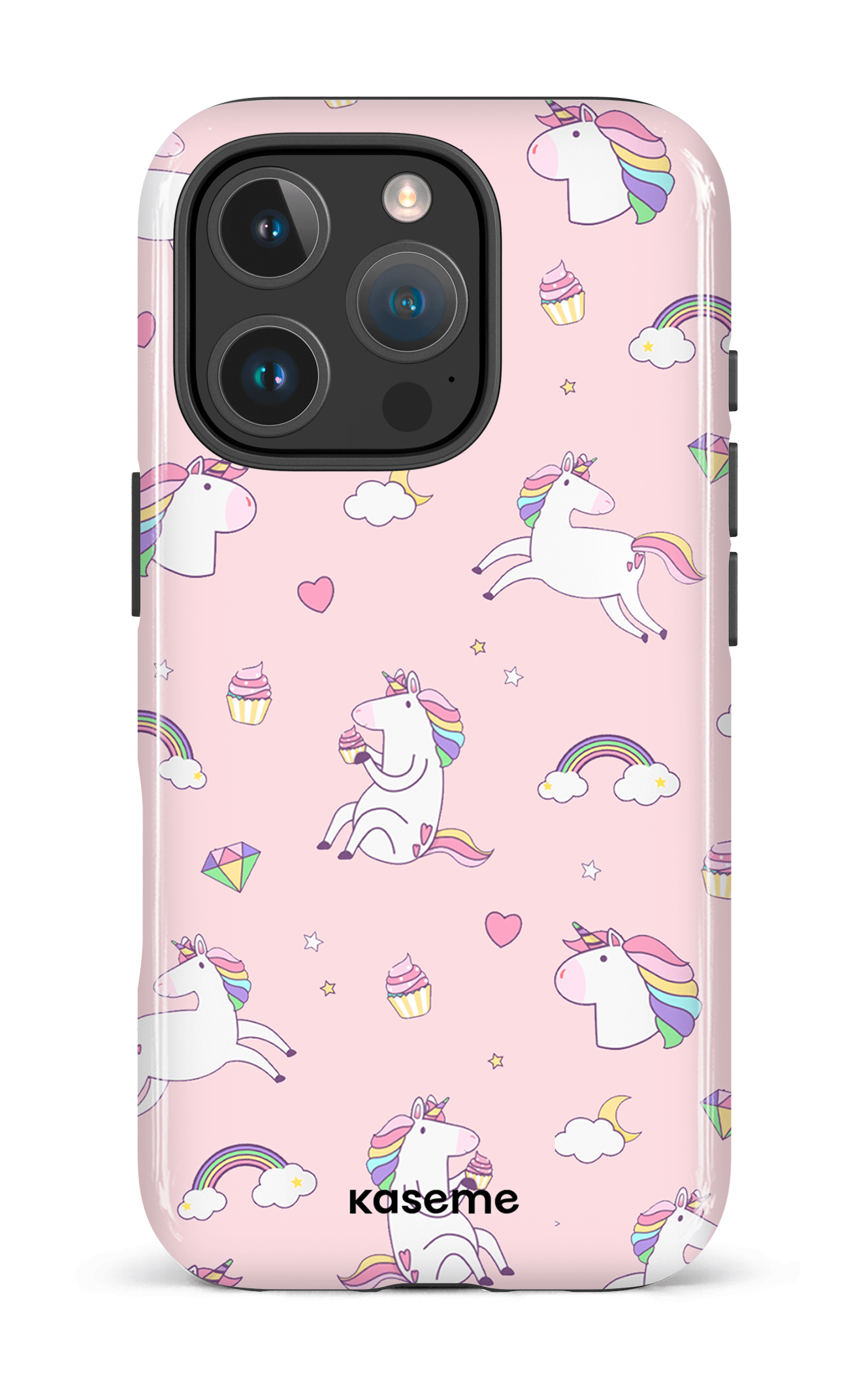 iPhone 16 Pro Impact Case Glitter -