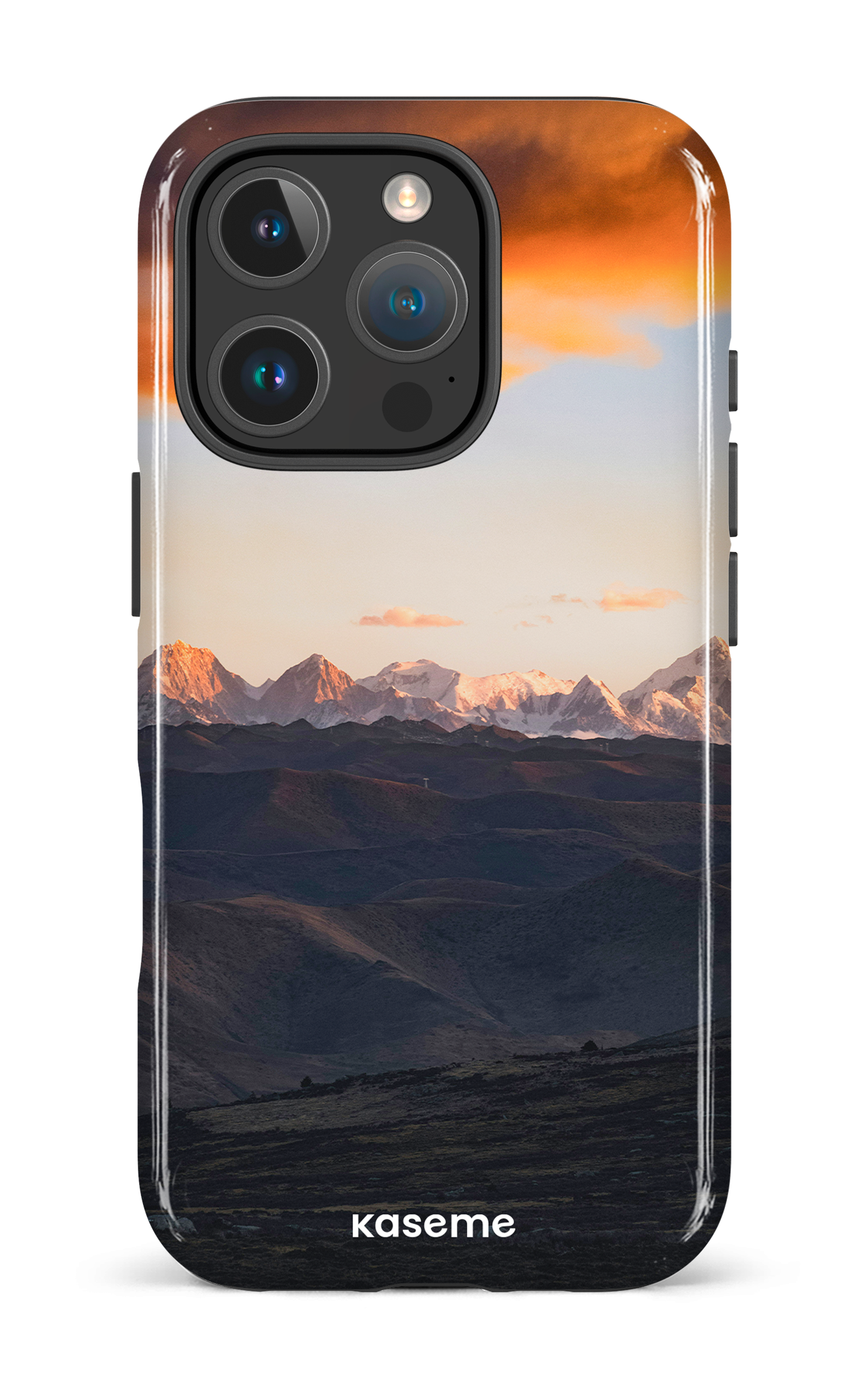 iPhone 16 Pro Impact Case Golden Peaks -