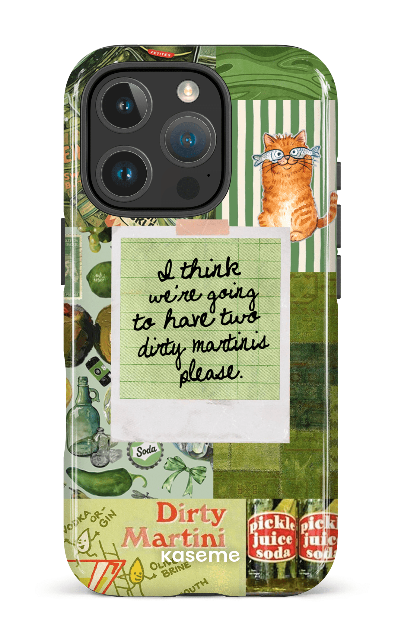 iPhone 16 Pro Impact Case Green Hour -