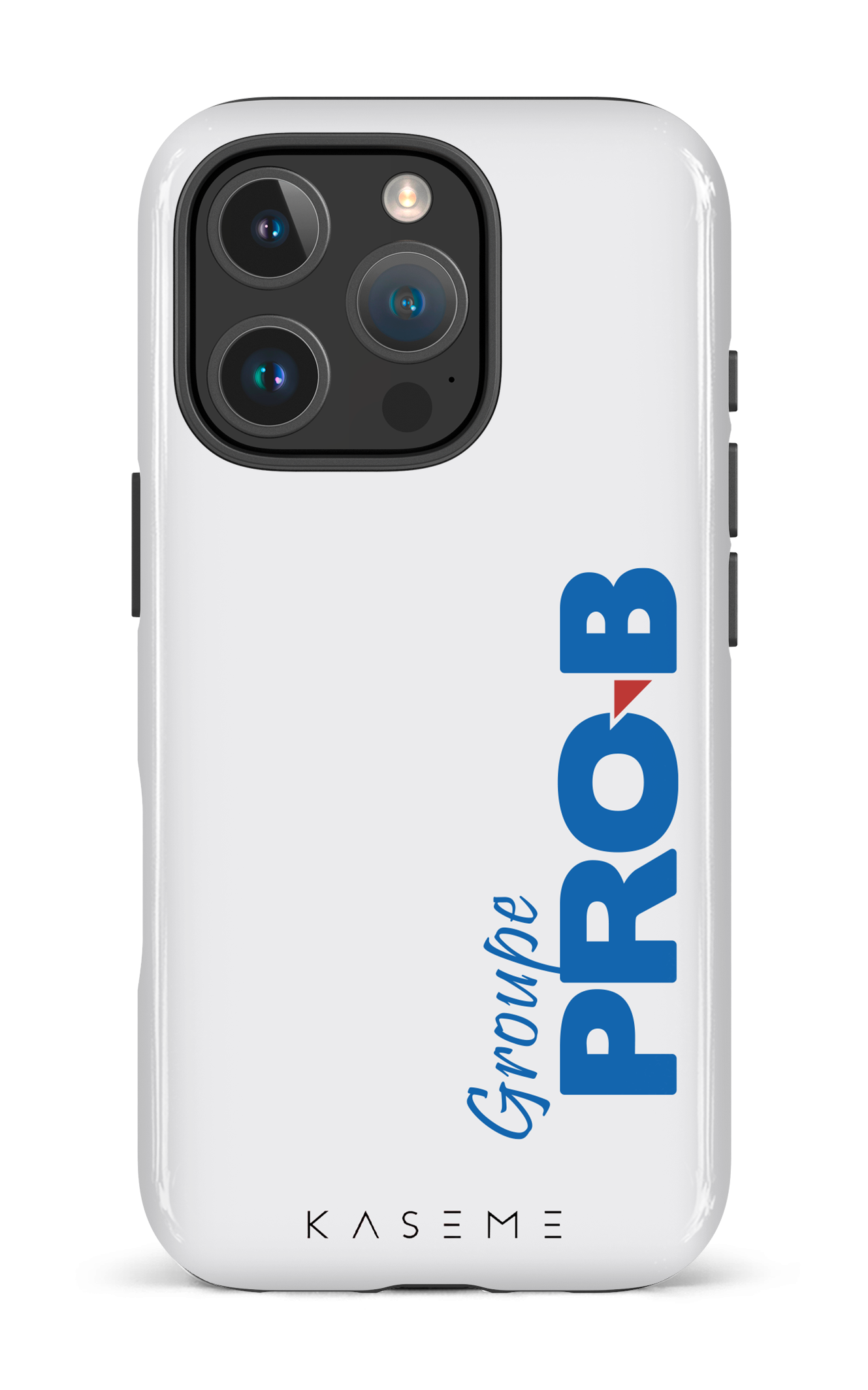 iPhone 16 Pro Impact Case Groupe Pro-B Blanc -