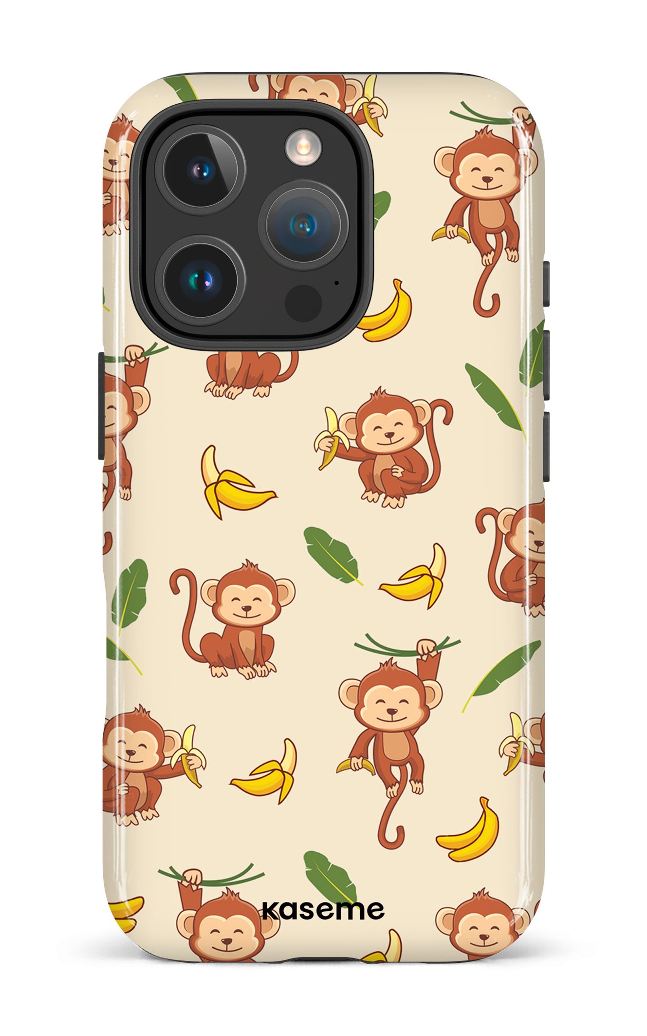 iPhone 16 Pro Impact Case Happy Monkey -