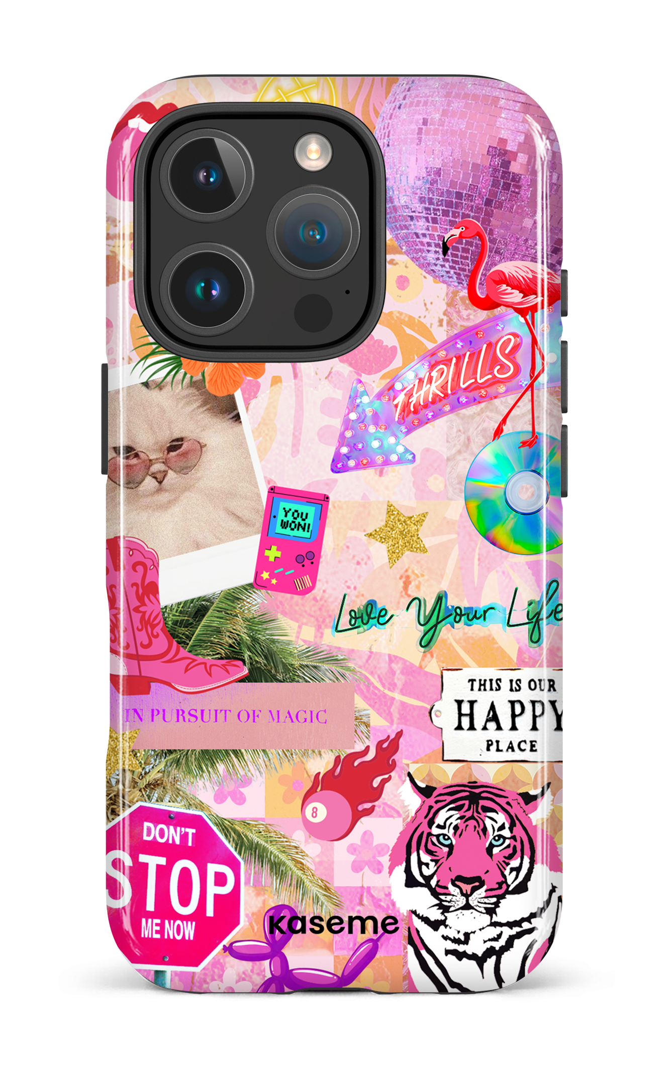 iPhone 16 Pro Impact Case Happy Place -
