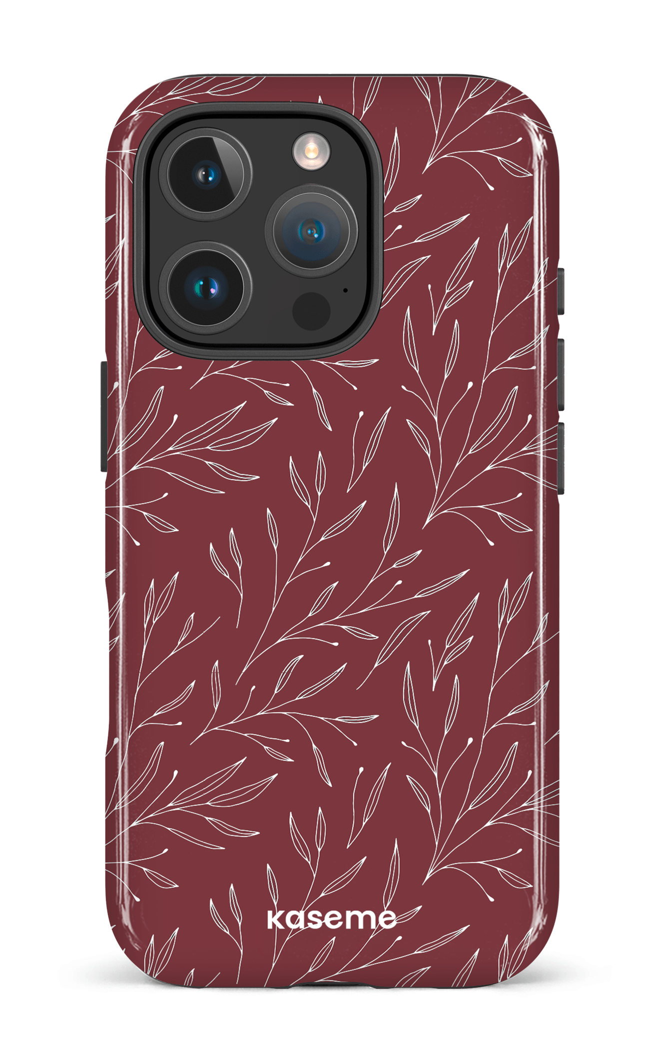 iPhone 16 Pro Impact Case Hibiscus Red -